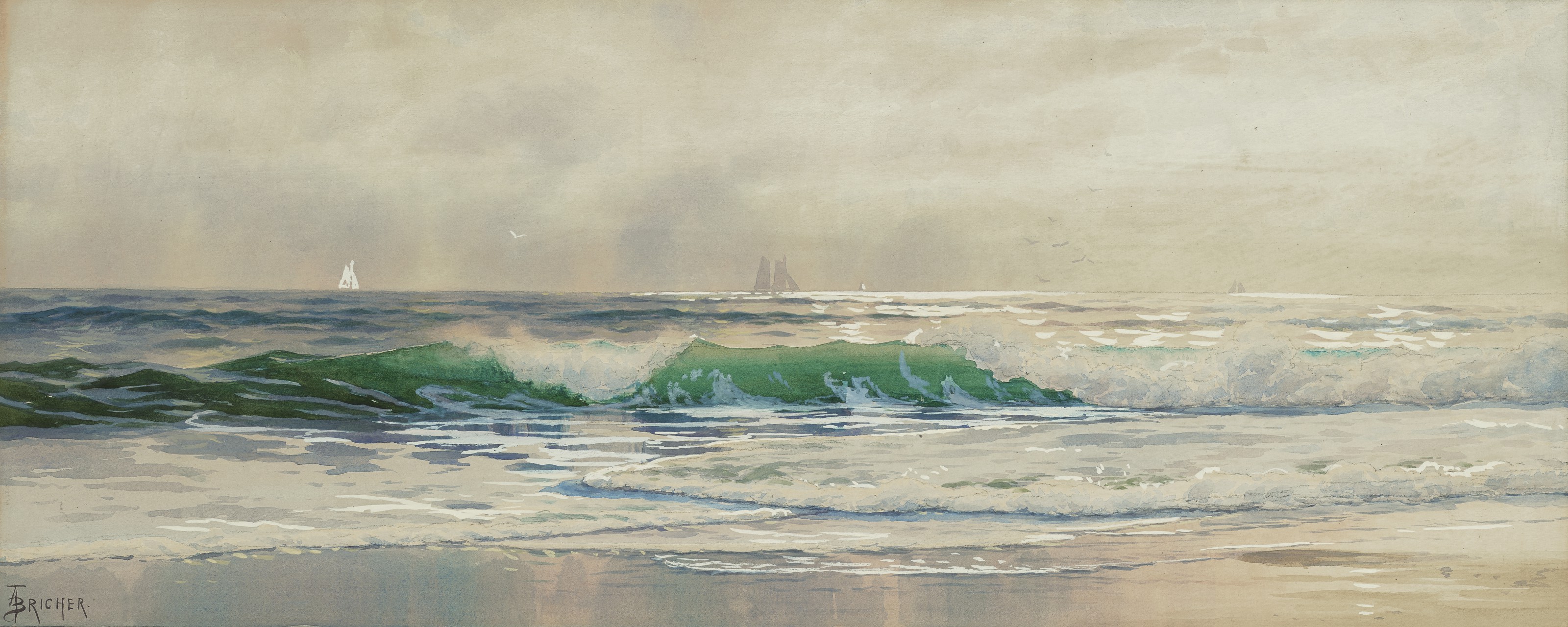 Alfred Thompson Bricher — Морской пейзаж