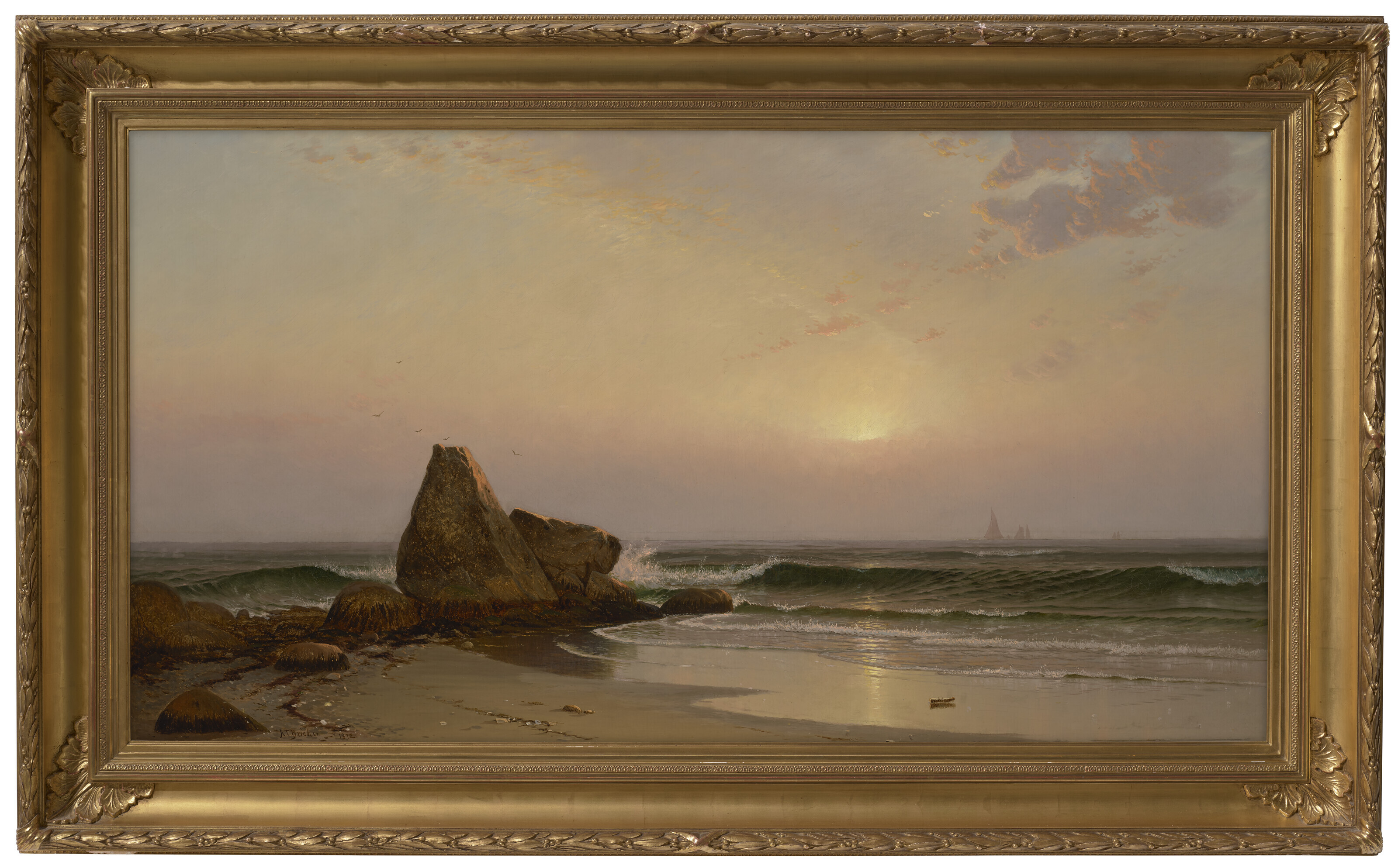 Alfred Thompson Bricher — Утро в Наррагансетте, изображение 2