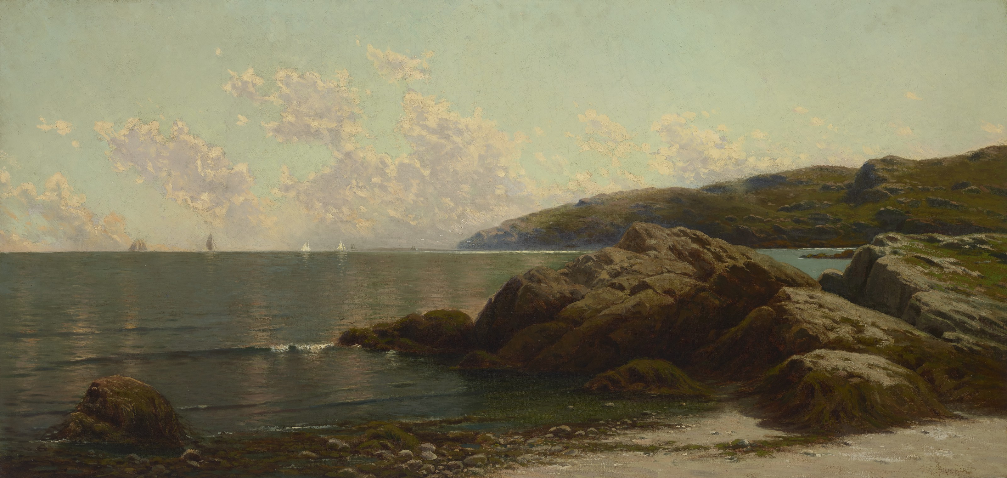 Alfred Thompson Bricher — Прибрежный пейзаж