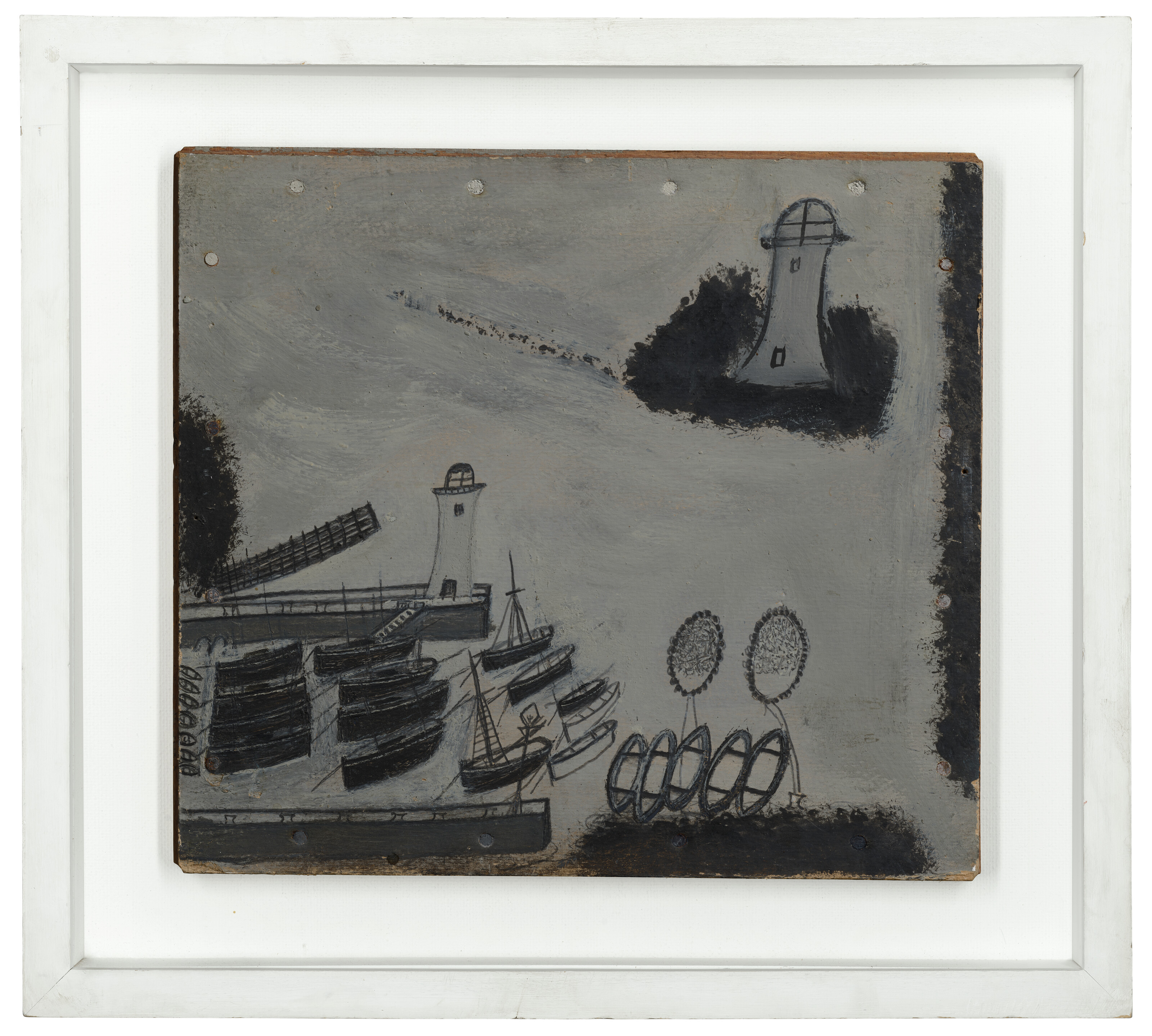 Alfred Wallis — Сент-Айвз-Харбор, изображение 2