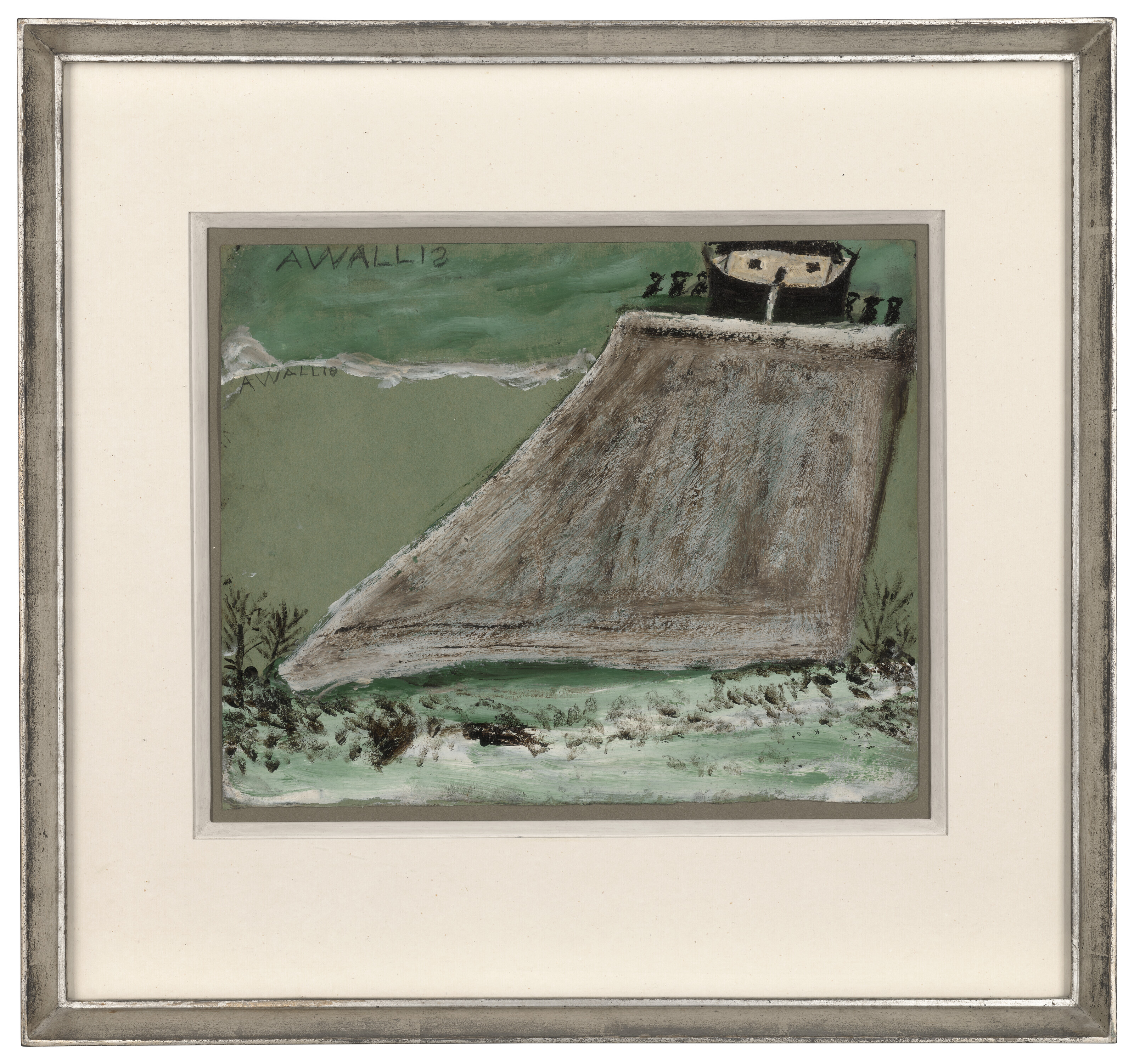 Alfred Wallis — Гора Арарат, изображение 2
