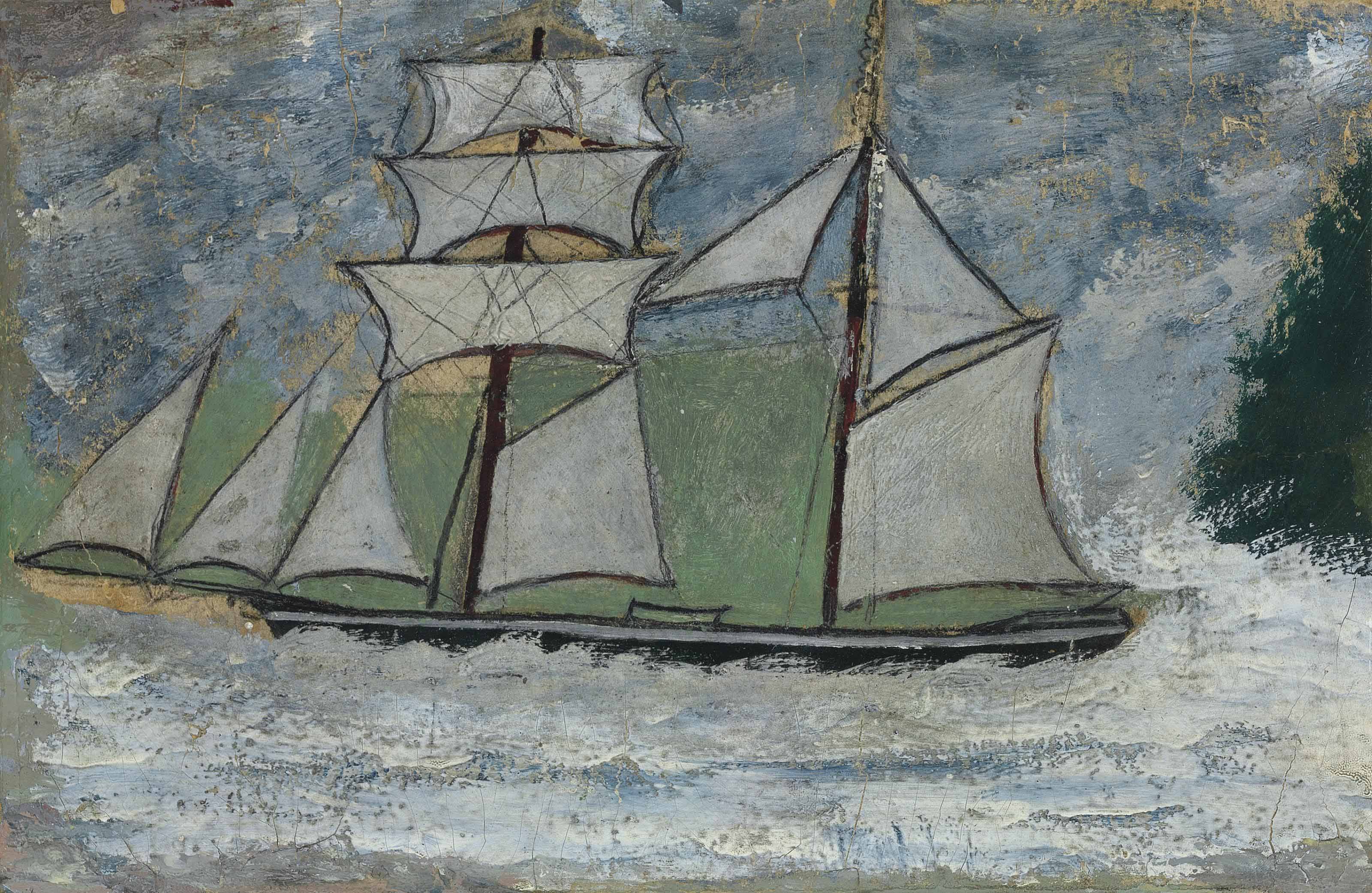 Alfred Wallis — Парусный корабль