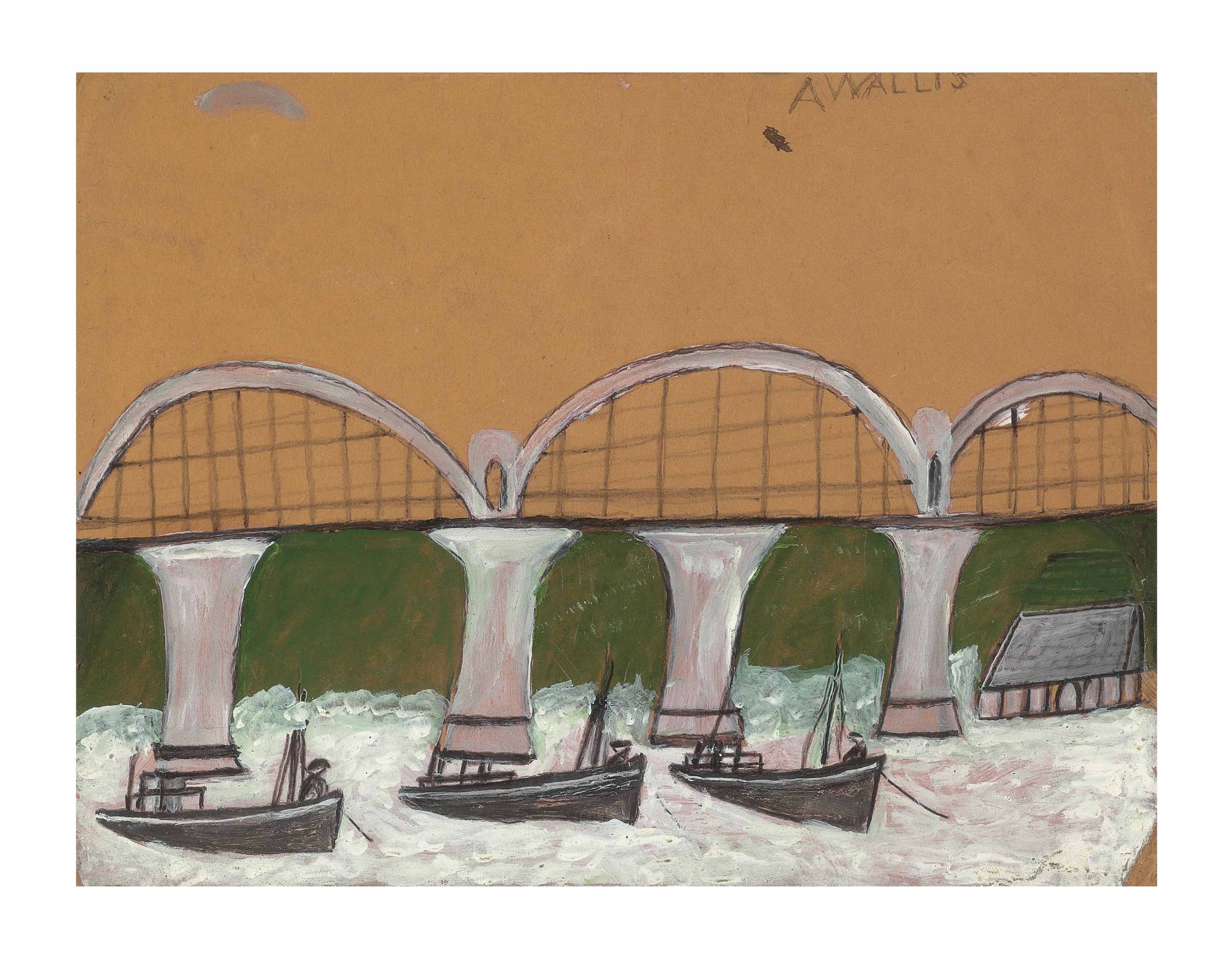 Alfred Wallis — Солташский мост