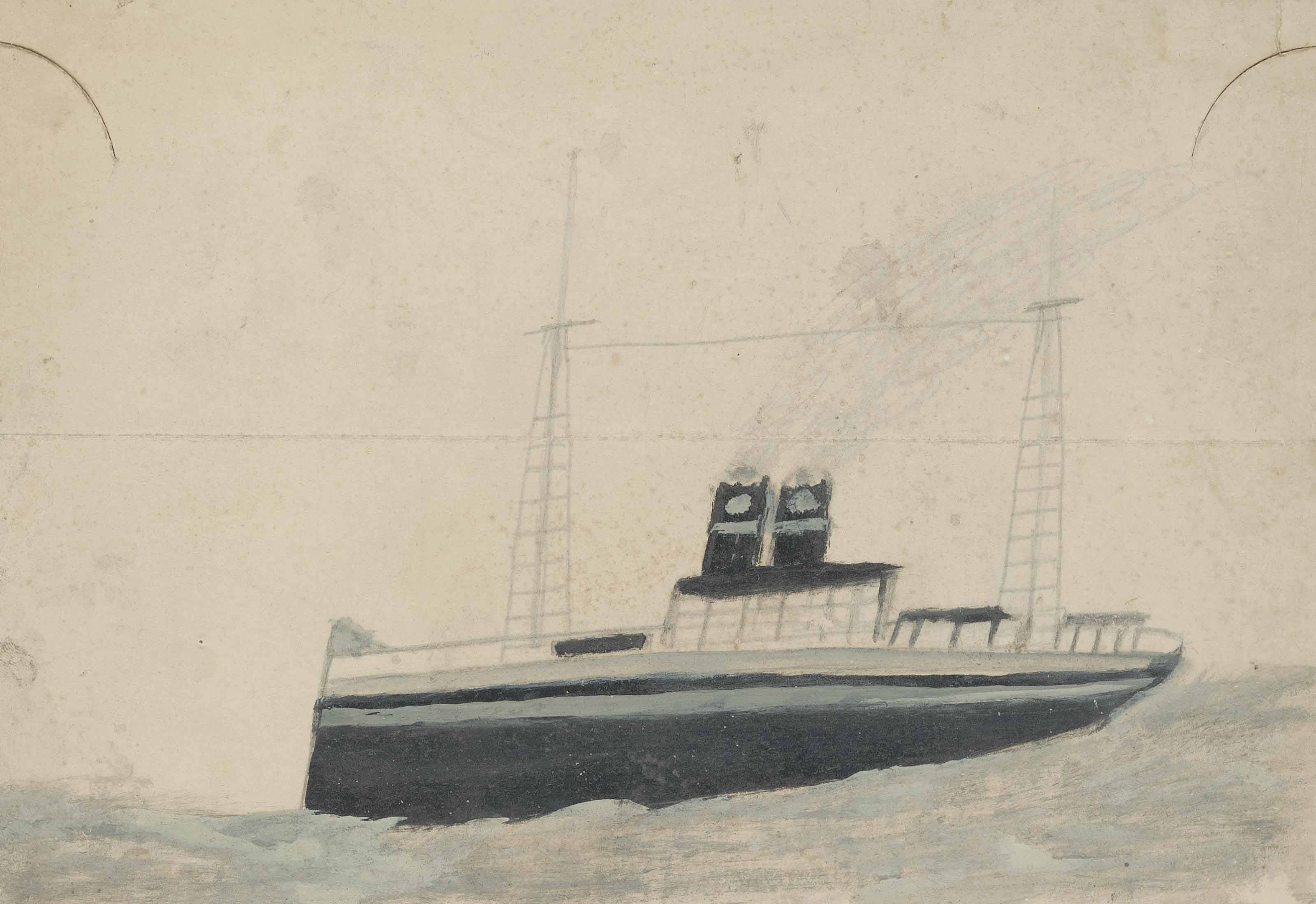 Alfred Wallis — Бродяга-пароход