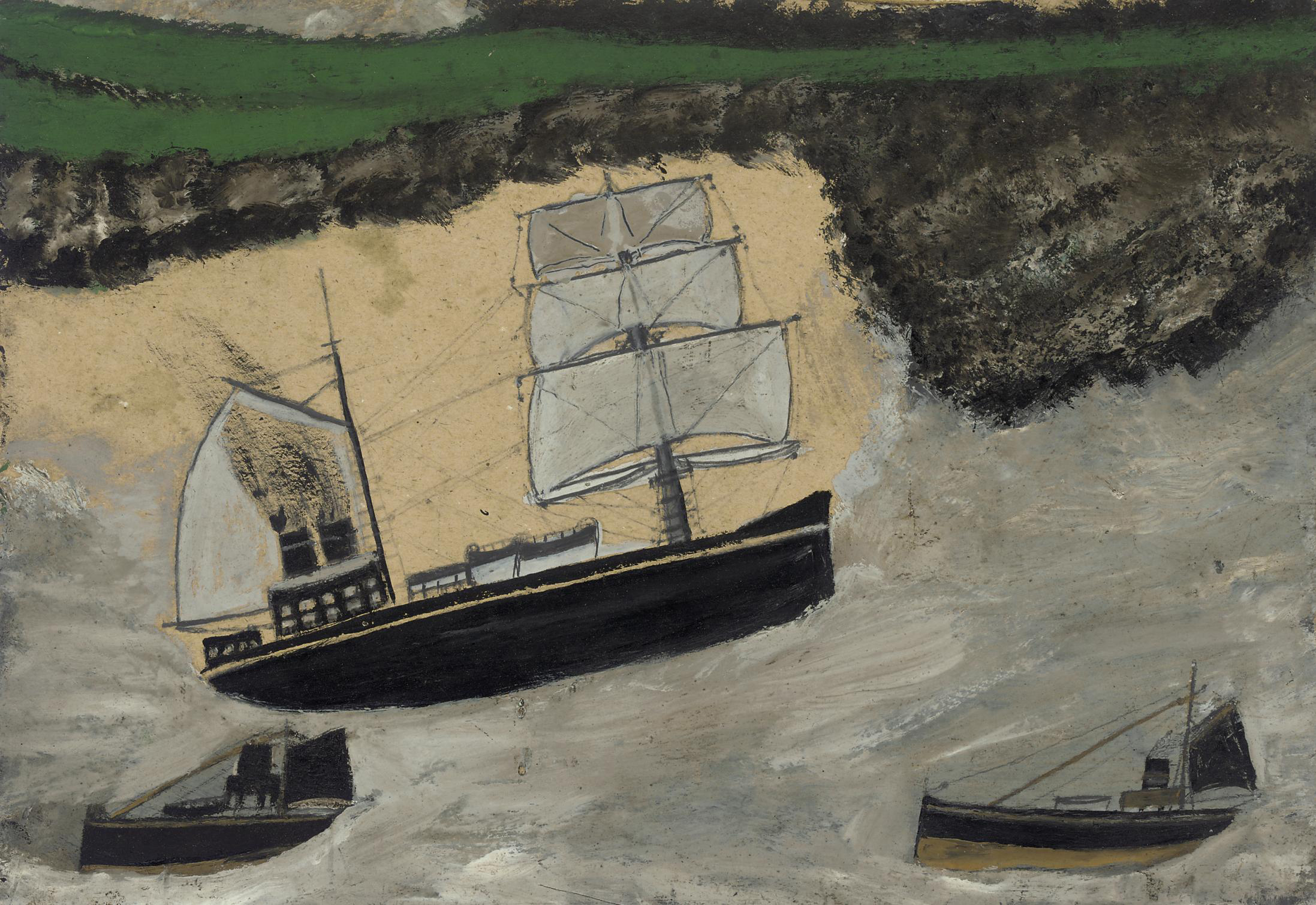 Alfred Wallis — Три парохода
