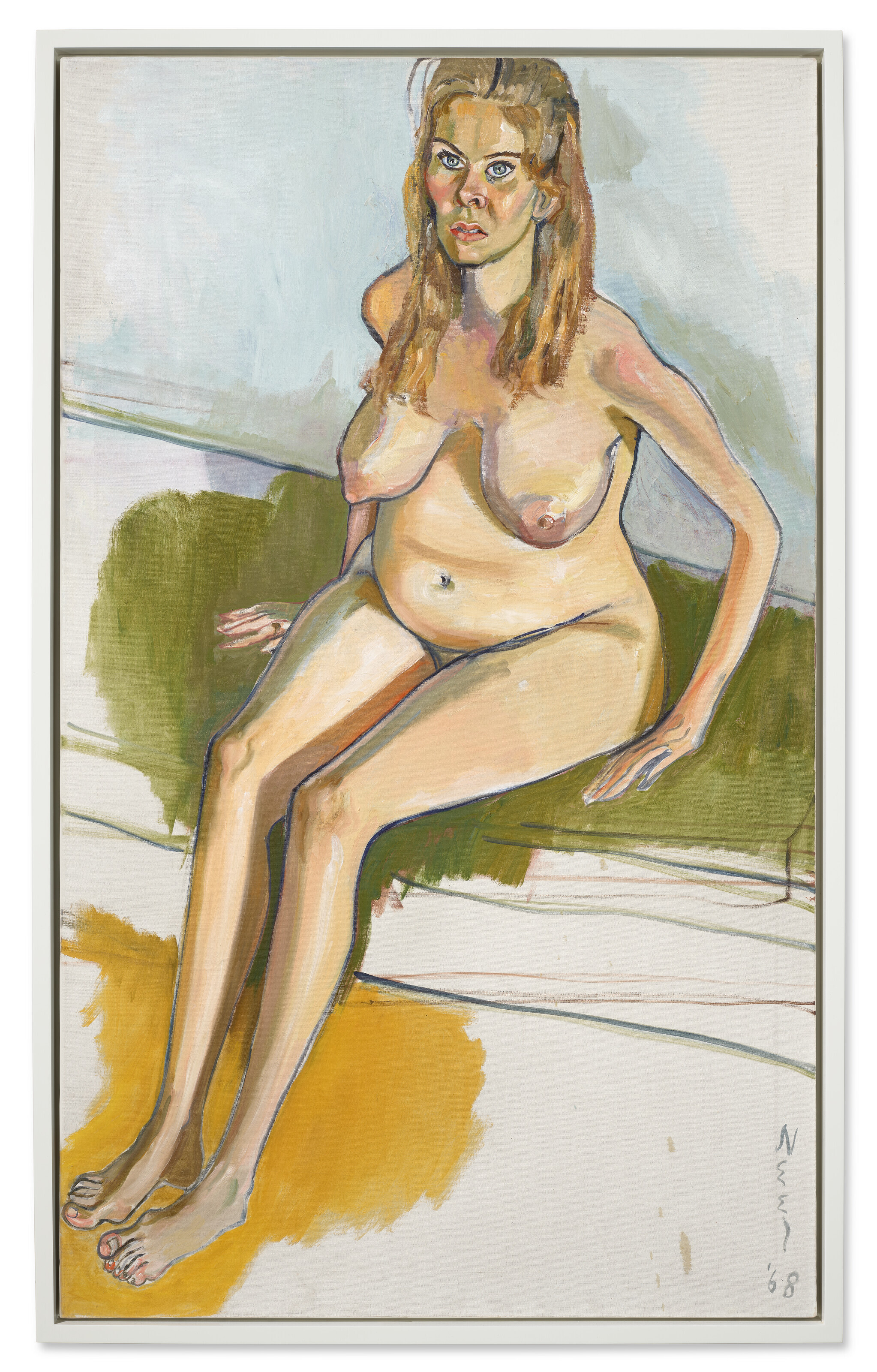 Alice Neel — Беременная Бетт Хомицки, изображение 2