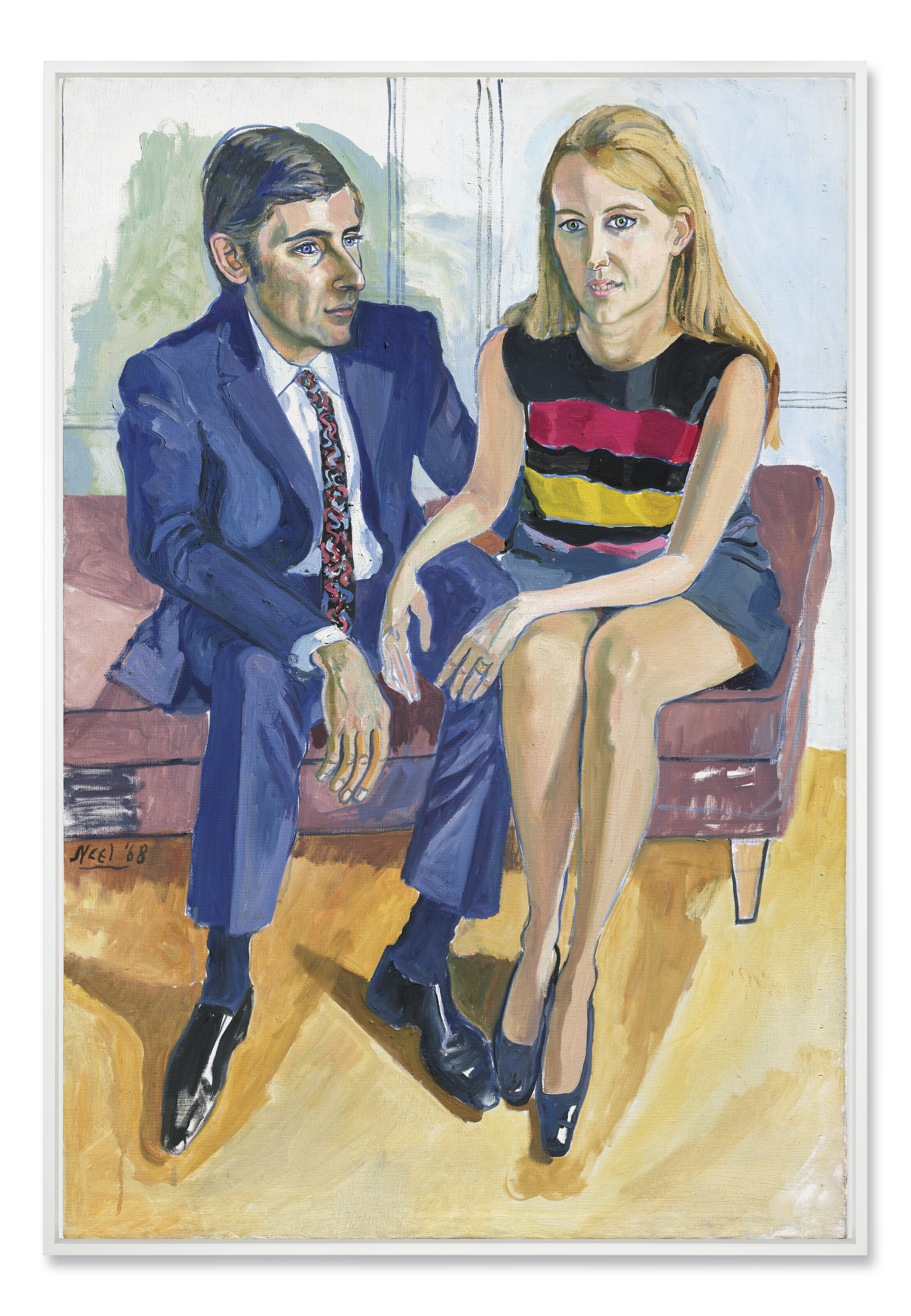 Alice Neel — Дэвид Макки и его первая жена Джейн, изображение 2