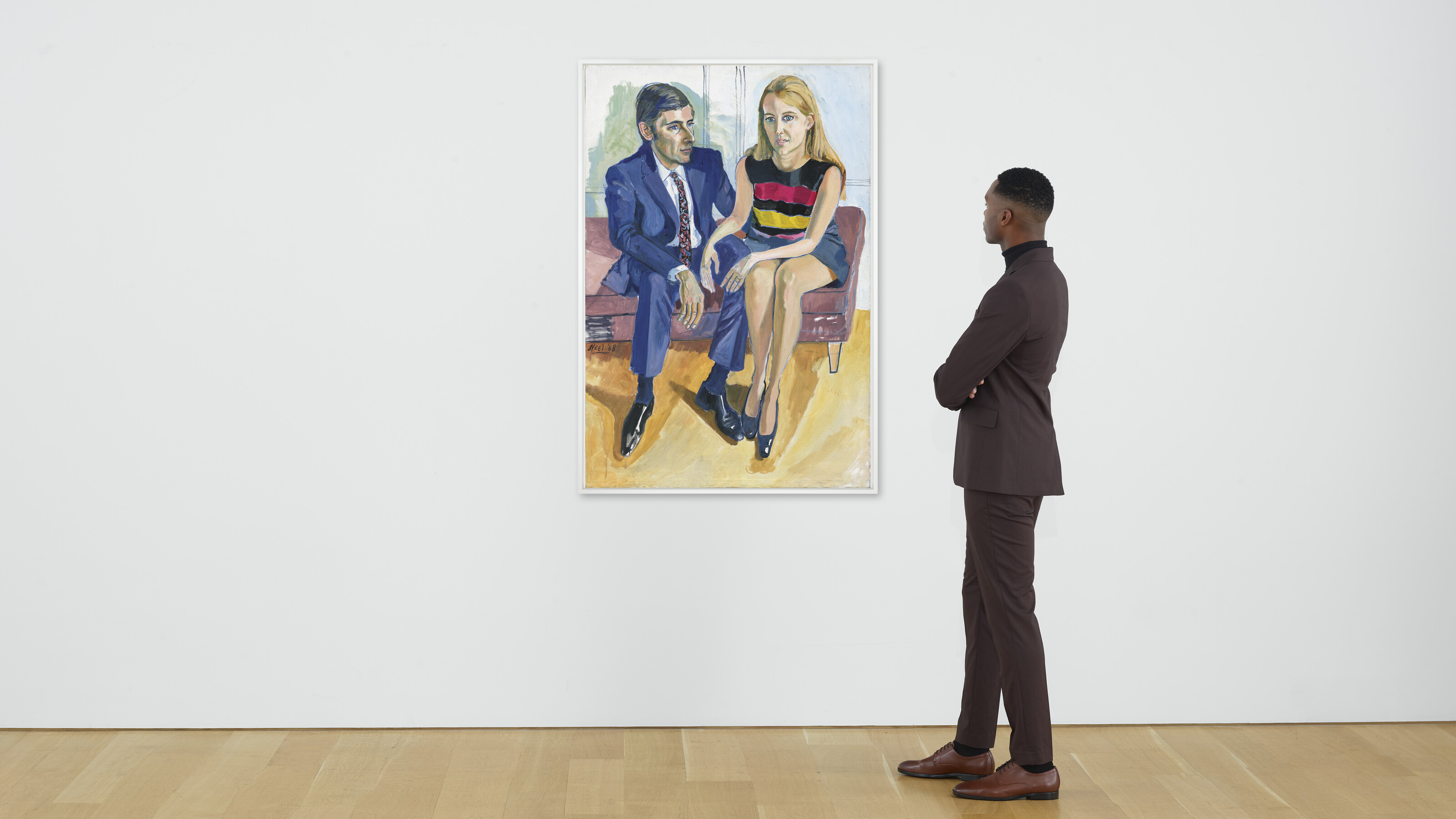 Alice Neel — Дэвид Макки и его первая жена Джейн, изображение 3