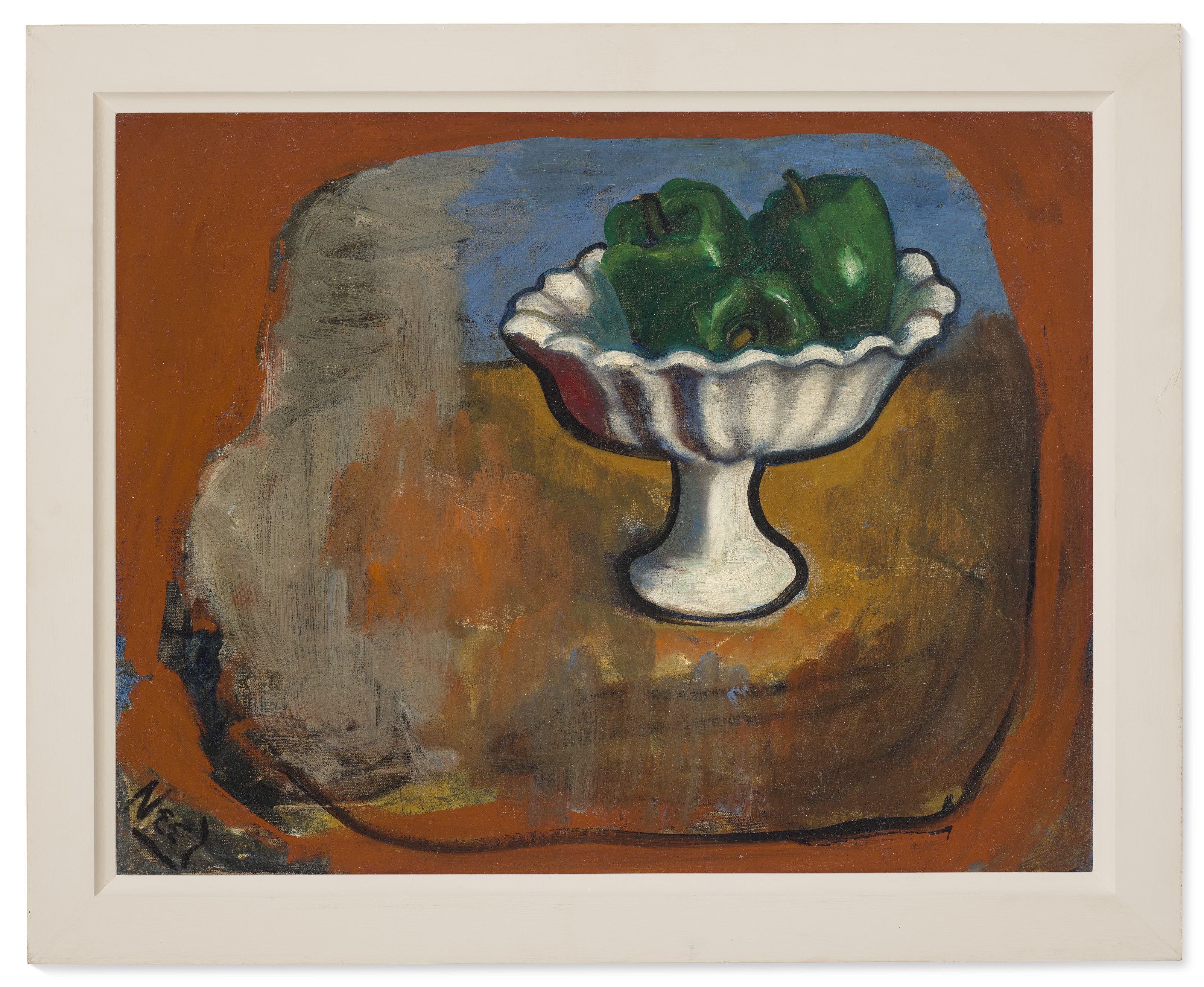 Alice Neel — Зеленый перец в миске, изображение 2