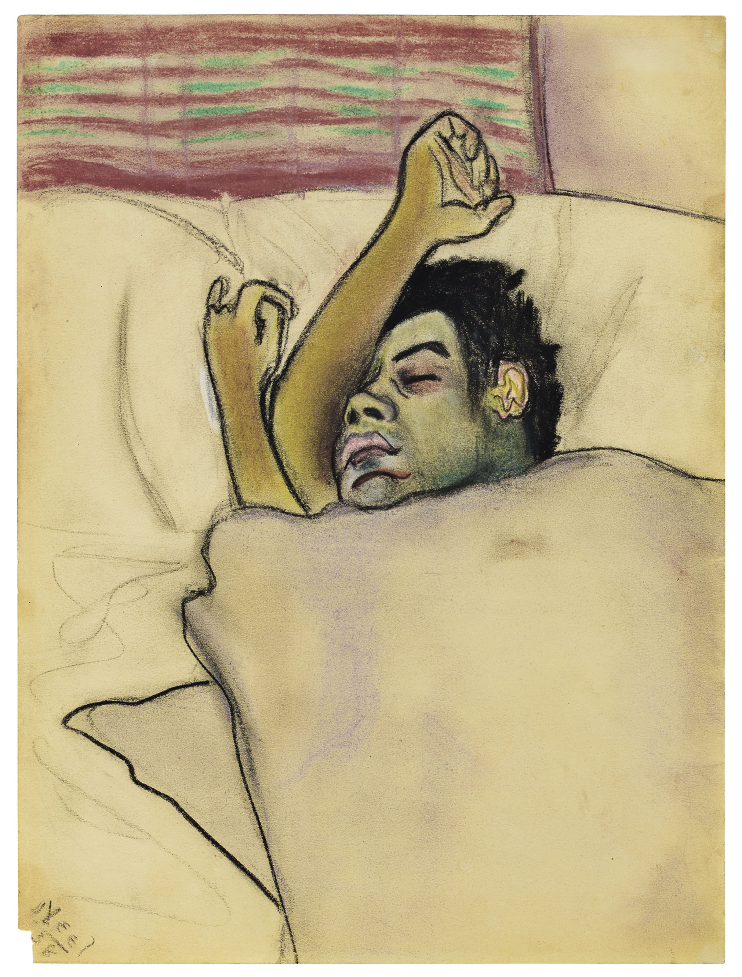 Alice Neel — Хосе спит