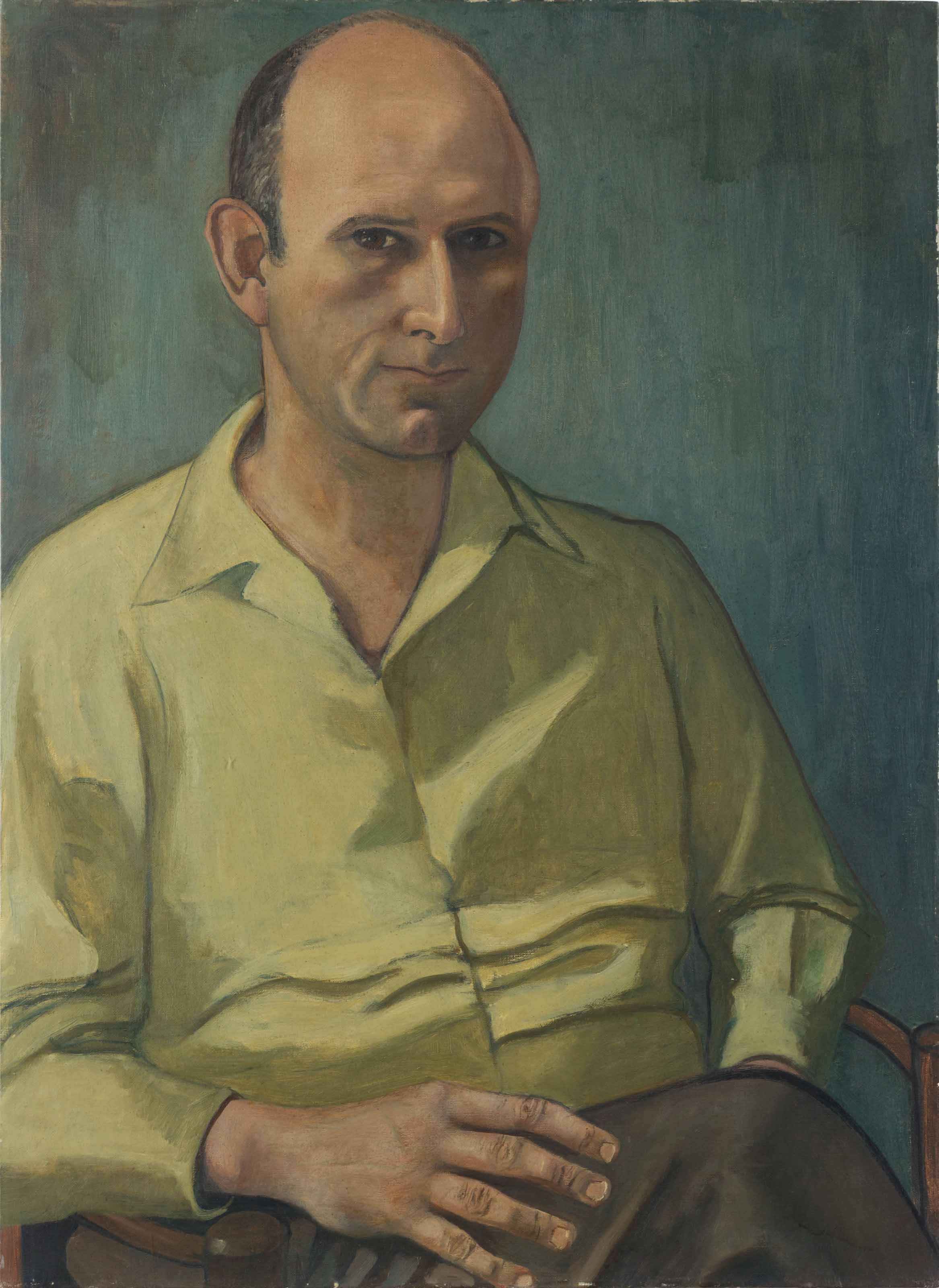 Alice Neel — Без названия (портрет Эдварда Бернса Ренша-старшего)