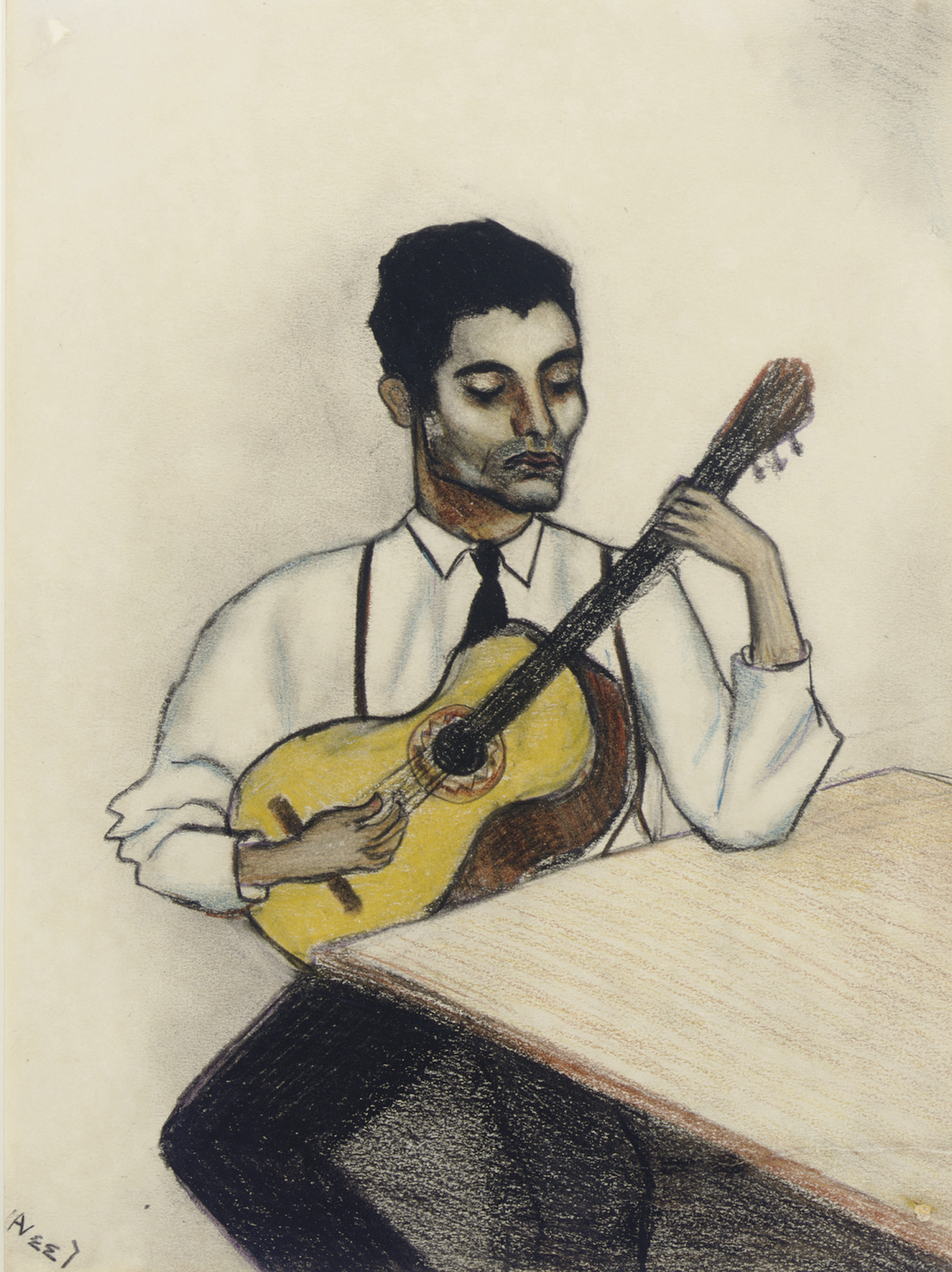 Alice Neel — Хосе с гитарой