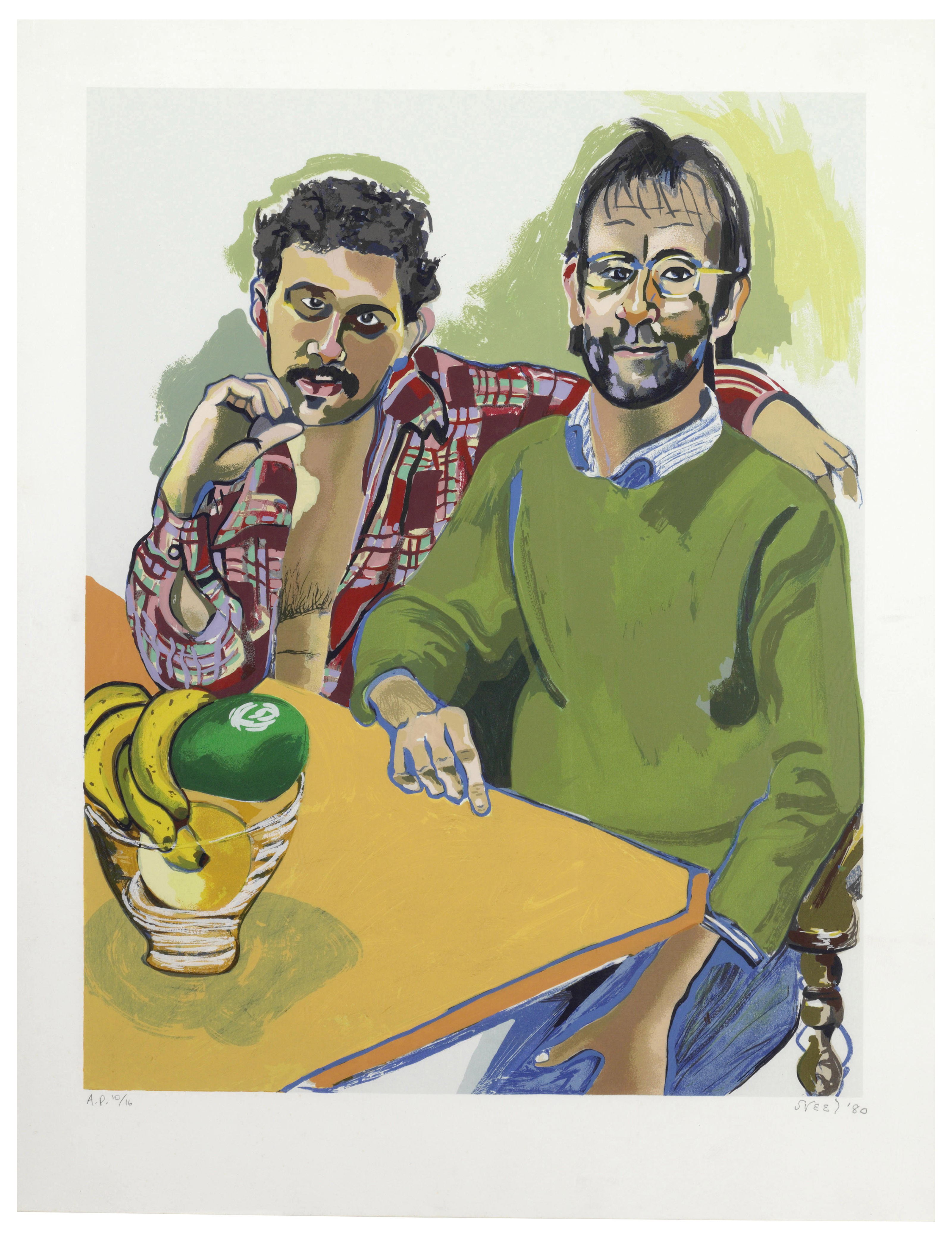 Alice Neel — Джеффри Хендрикс и Брайан