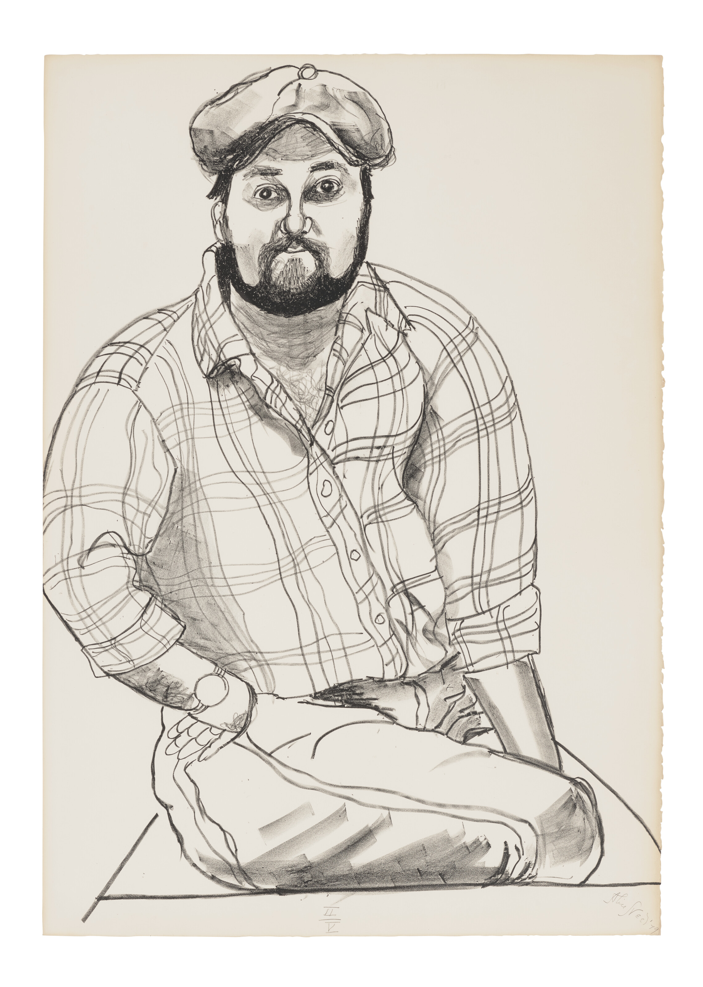 Alice Neel — Джо Уилфер