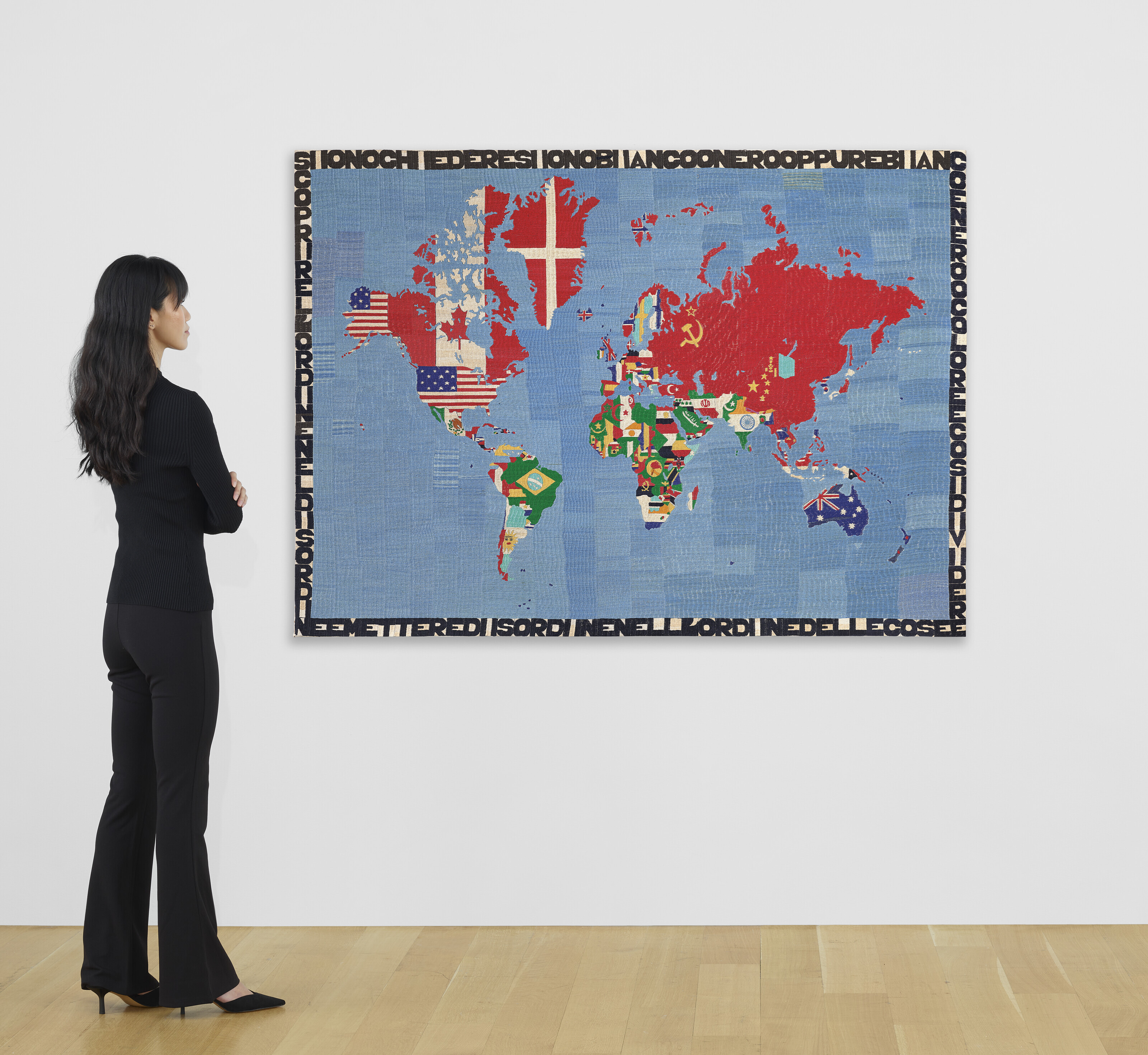 Alighiero Boetti — Карта, изображение 3