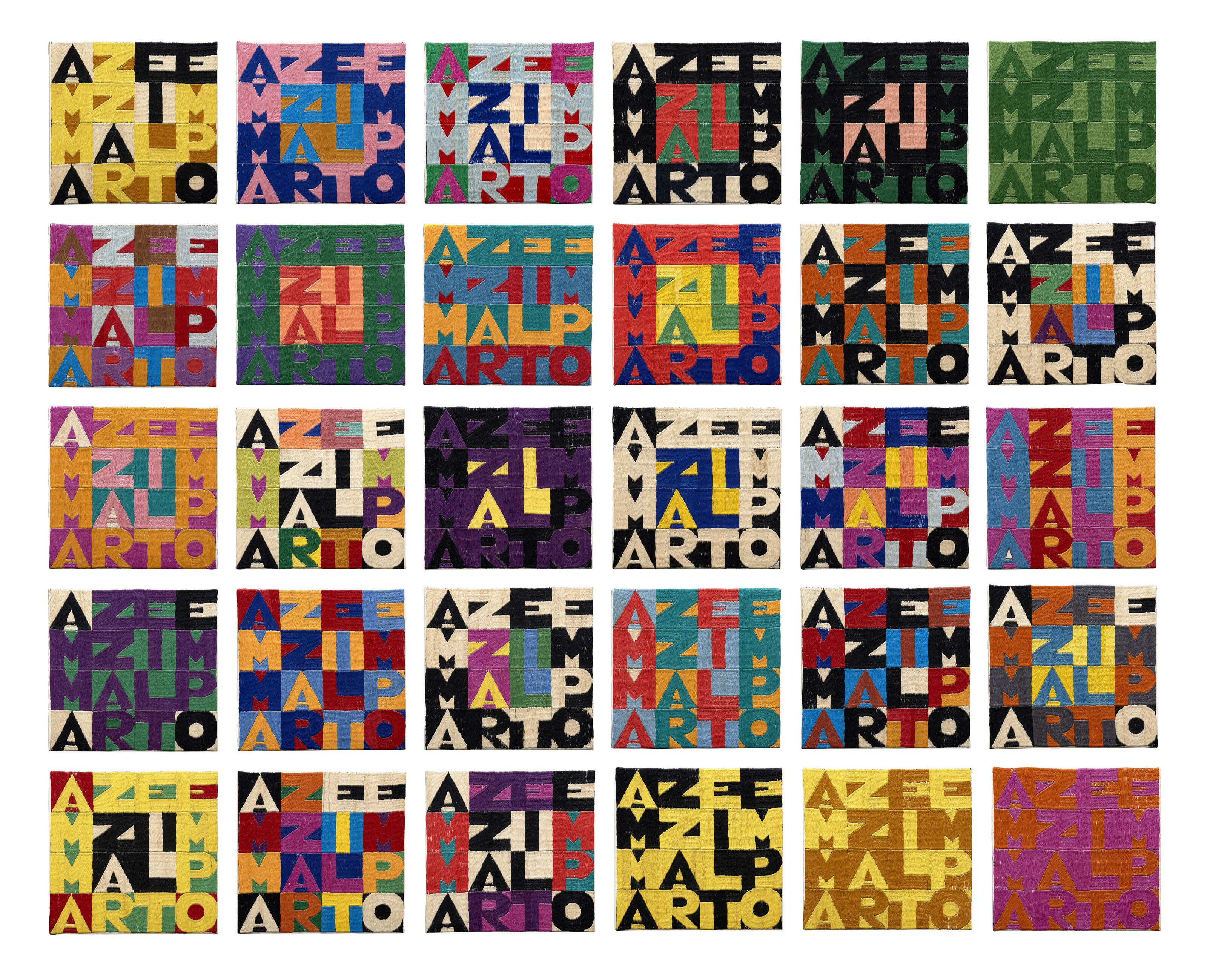 Alighiero Boetti — Любоваться своим темпом, изображение 1
