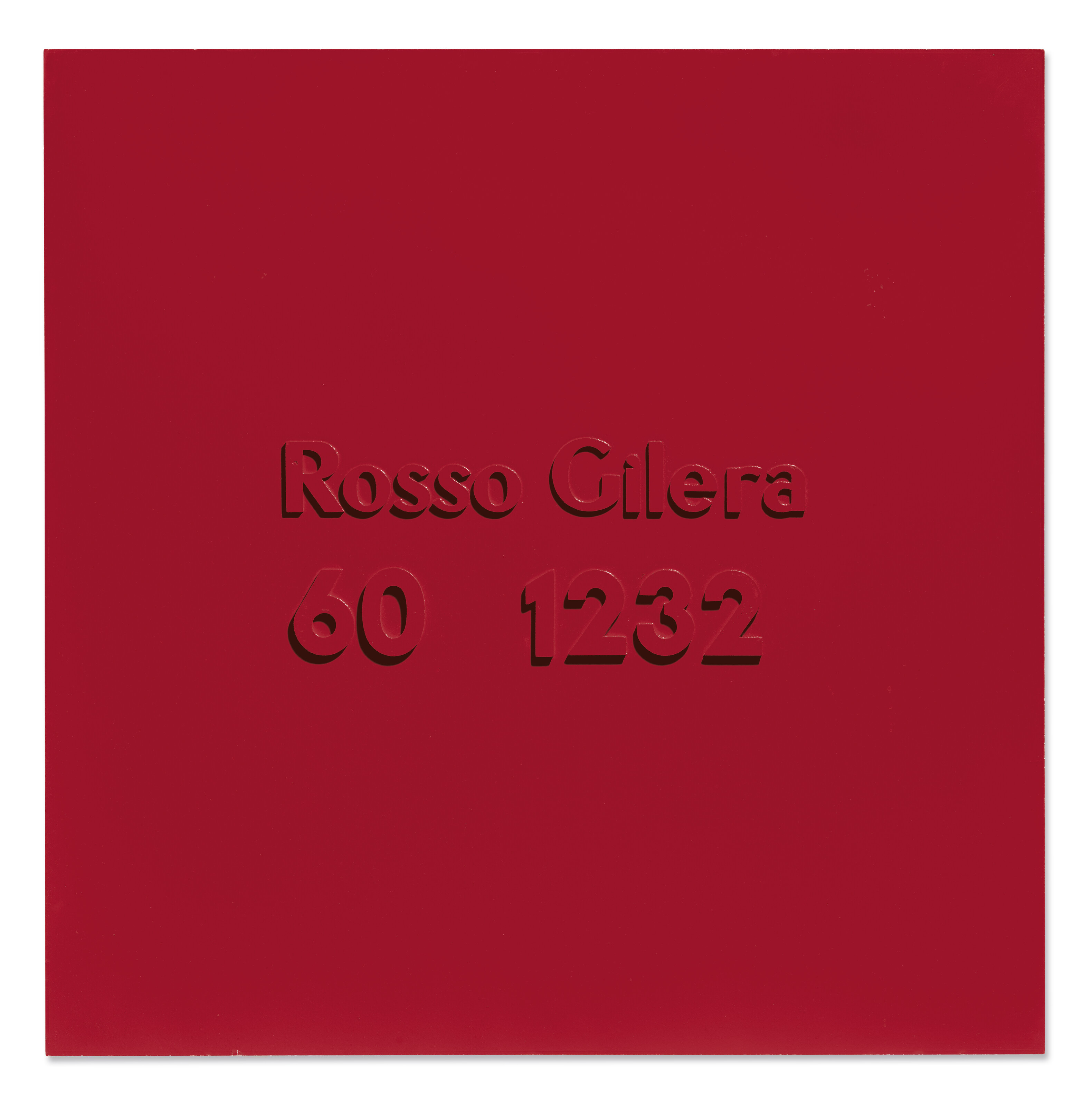 Alighiero Boetti — (i) Rosso Gilera 60 1232 (ii) Бежевый Sabbia 583, изображение 5