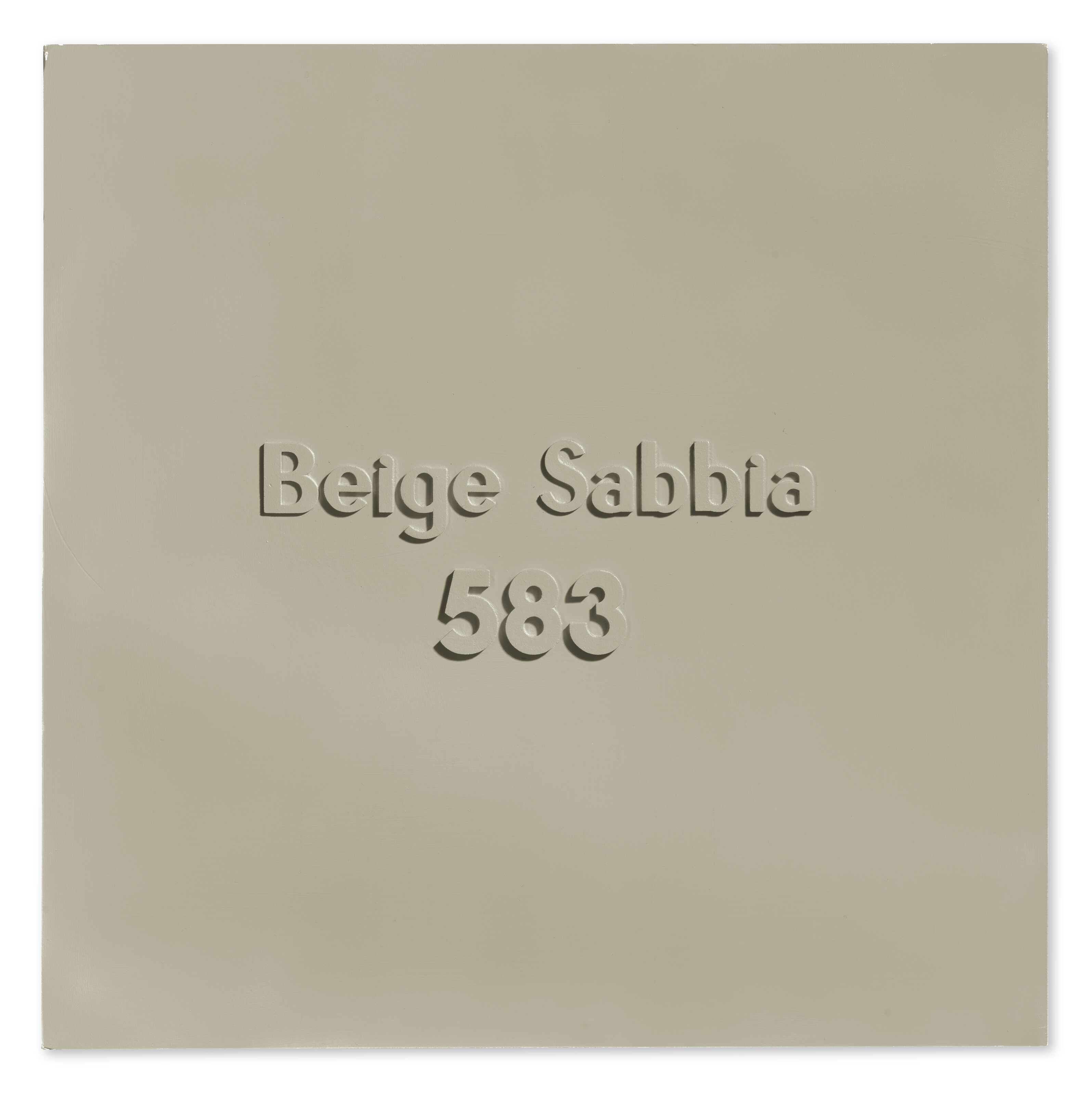Alighiero Boetti — (i) Rosso Gilera 60 1232 (ii) Бежевый Sabbia 583, изображение 6