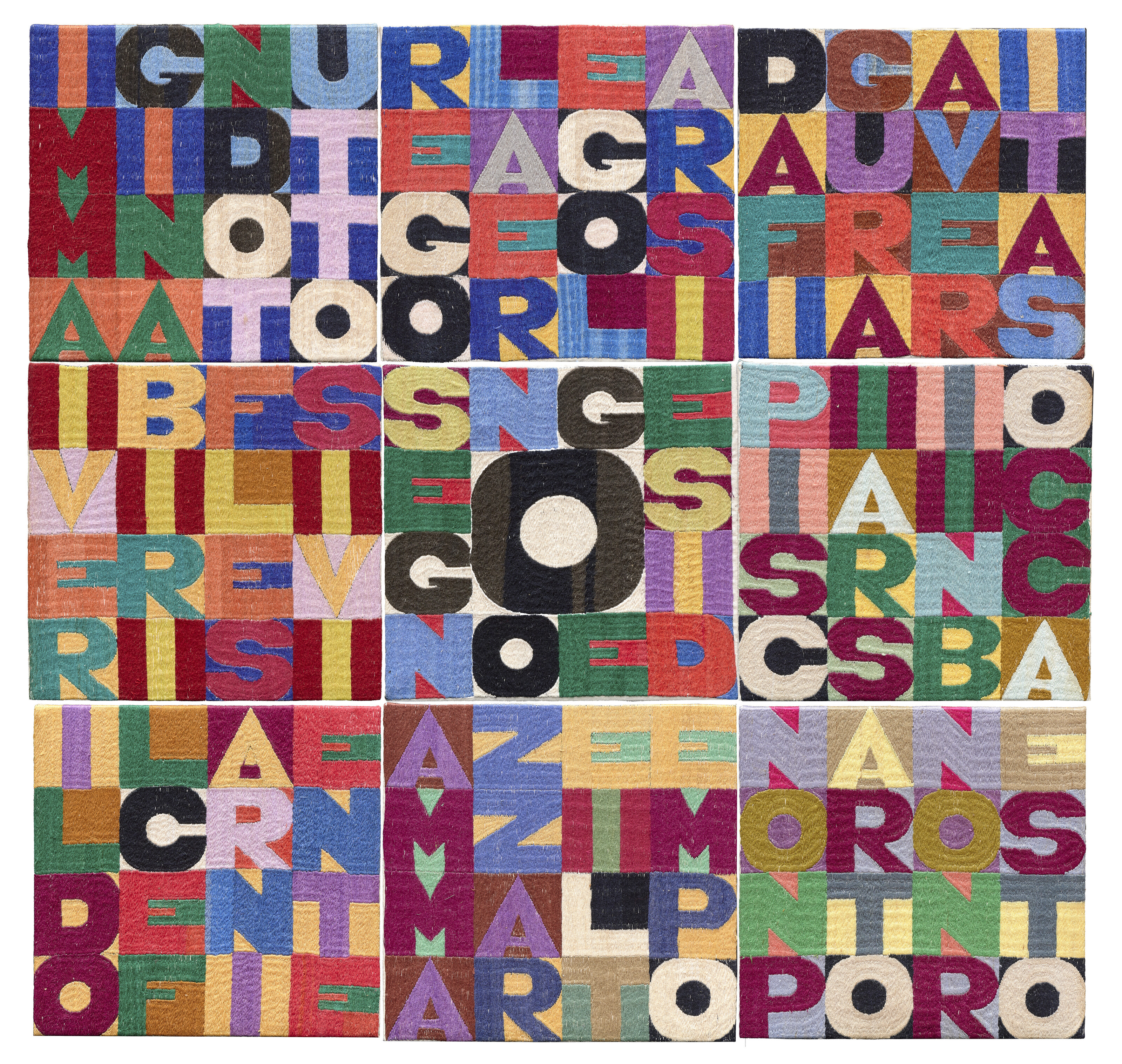 Alighiero Boetti — Сенца титоло (Сеньо и дисеньо)