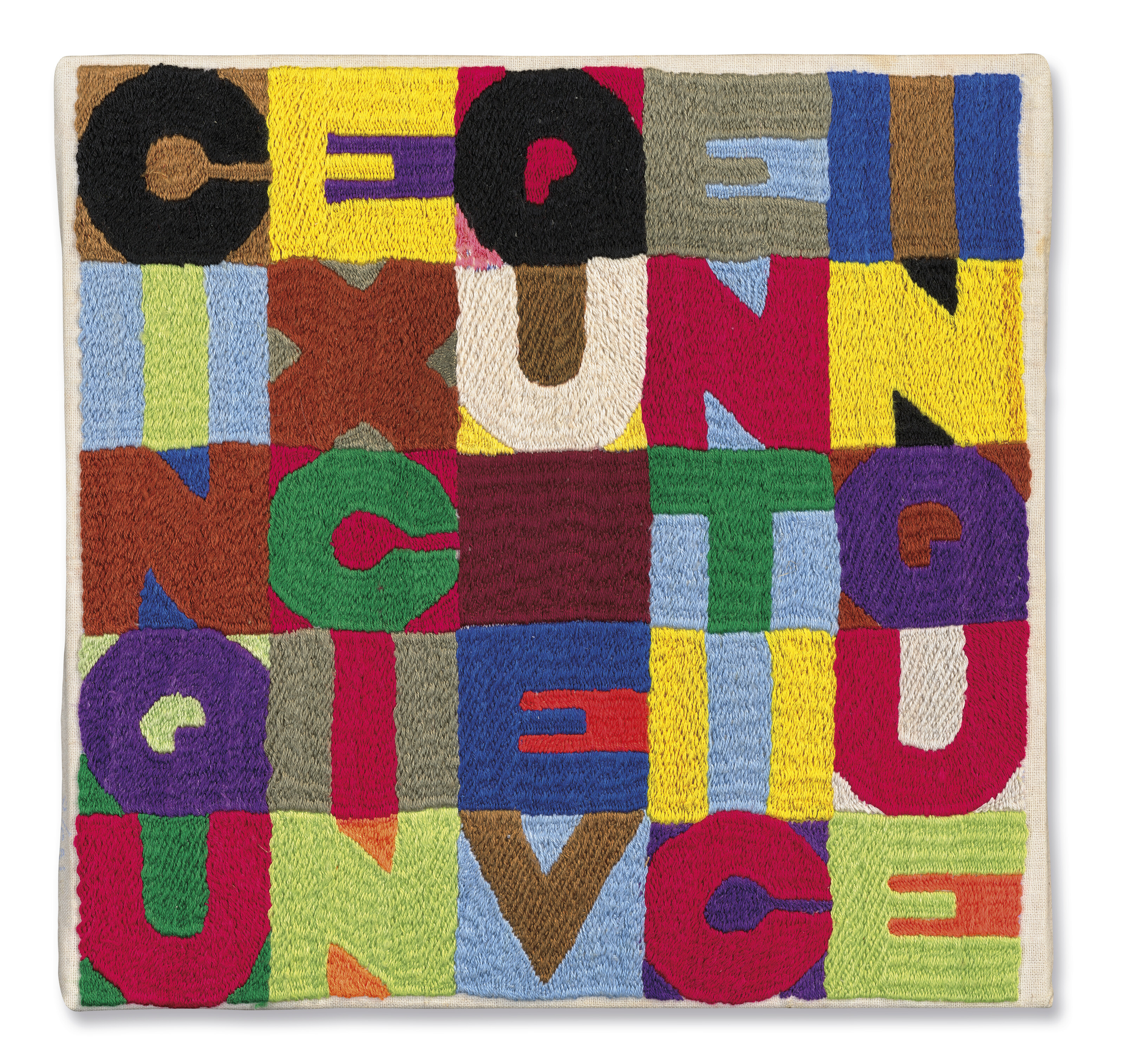 Alighiero Boetti — Cinque x cinque venticinque (пять раз по пятьсот двадцать пять), изображение 20