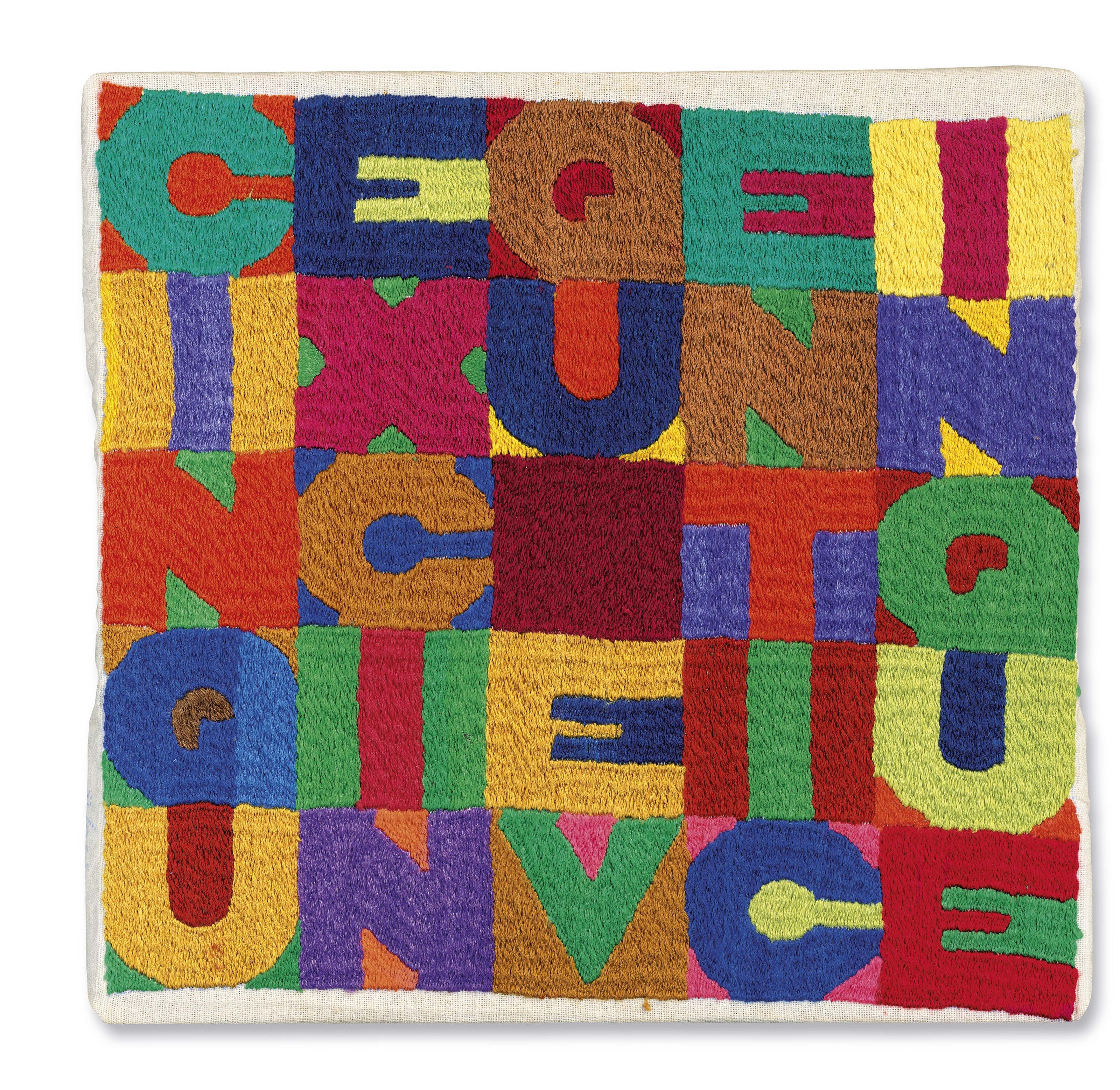 Alighiero Boetti — Cinque x cinque venticinque (пять раз по пятьсот двадцать пять), изображение 21