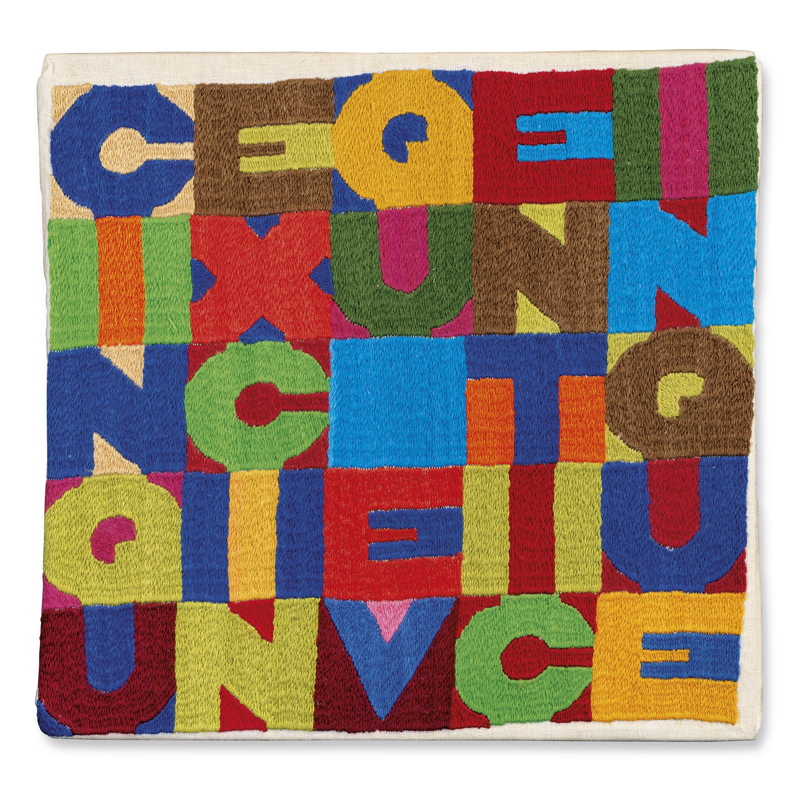 Alighiero Boetti — Cinque x cinque venticinque (пять раз по пятьсот двадцать пять), изображение 27