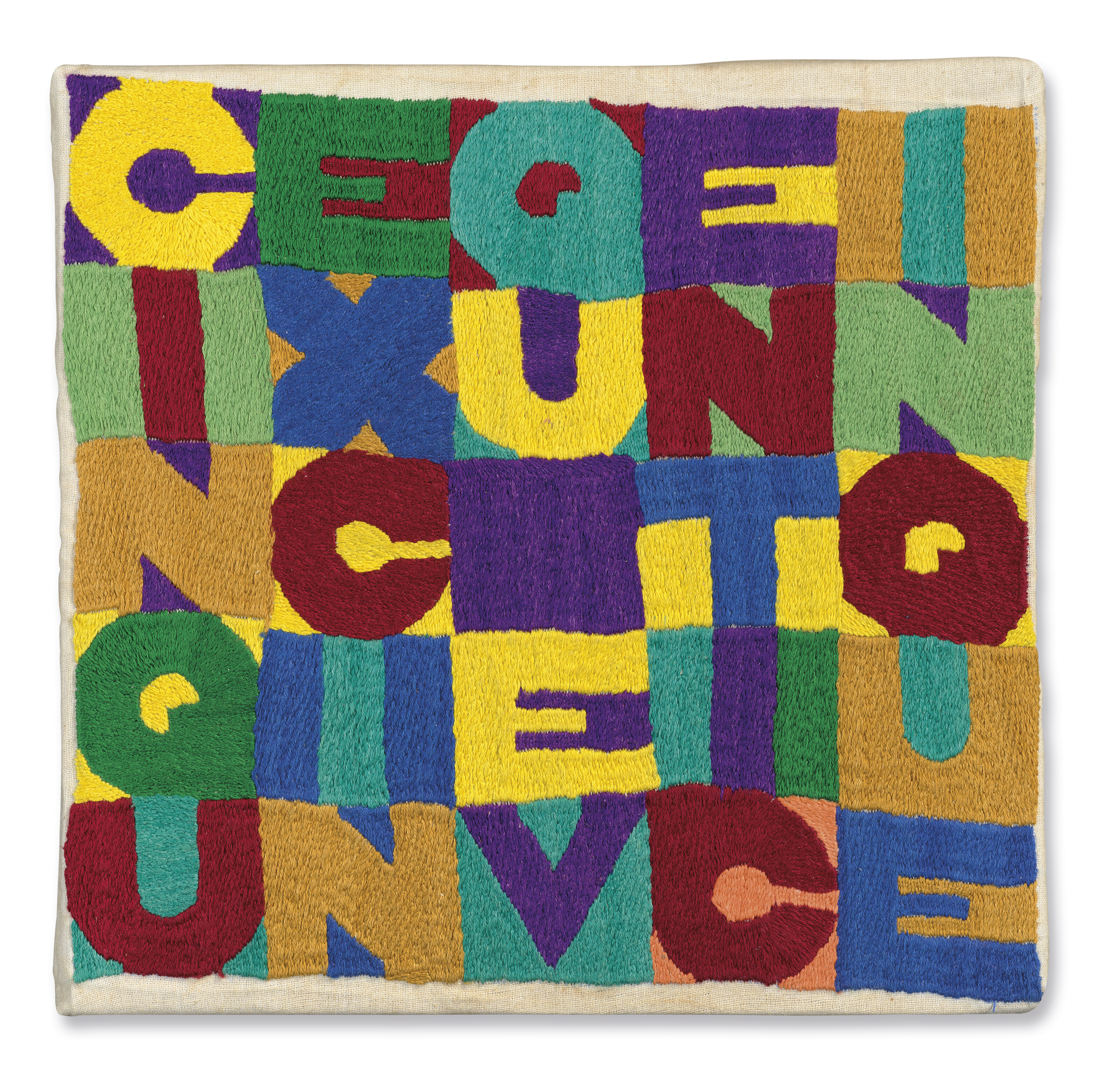 Alighiero Boetti — Cinque x cinque venticinque (пять раз по пятьсот двадцать пять), изображение 28