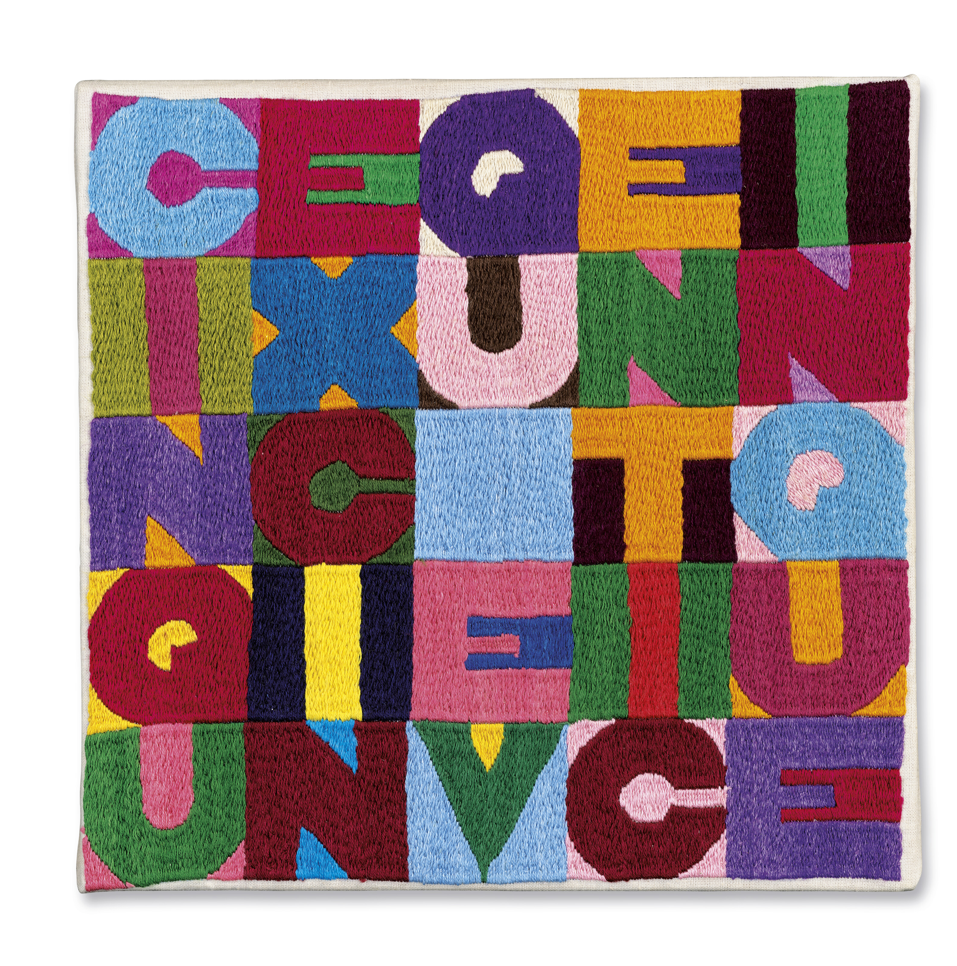 Alighiero Boetti — Cinque x cinque venticinque (пять раз по пятьсот двадцать пять), изображение 9