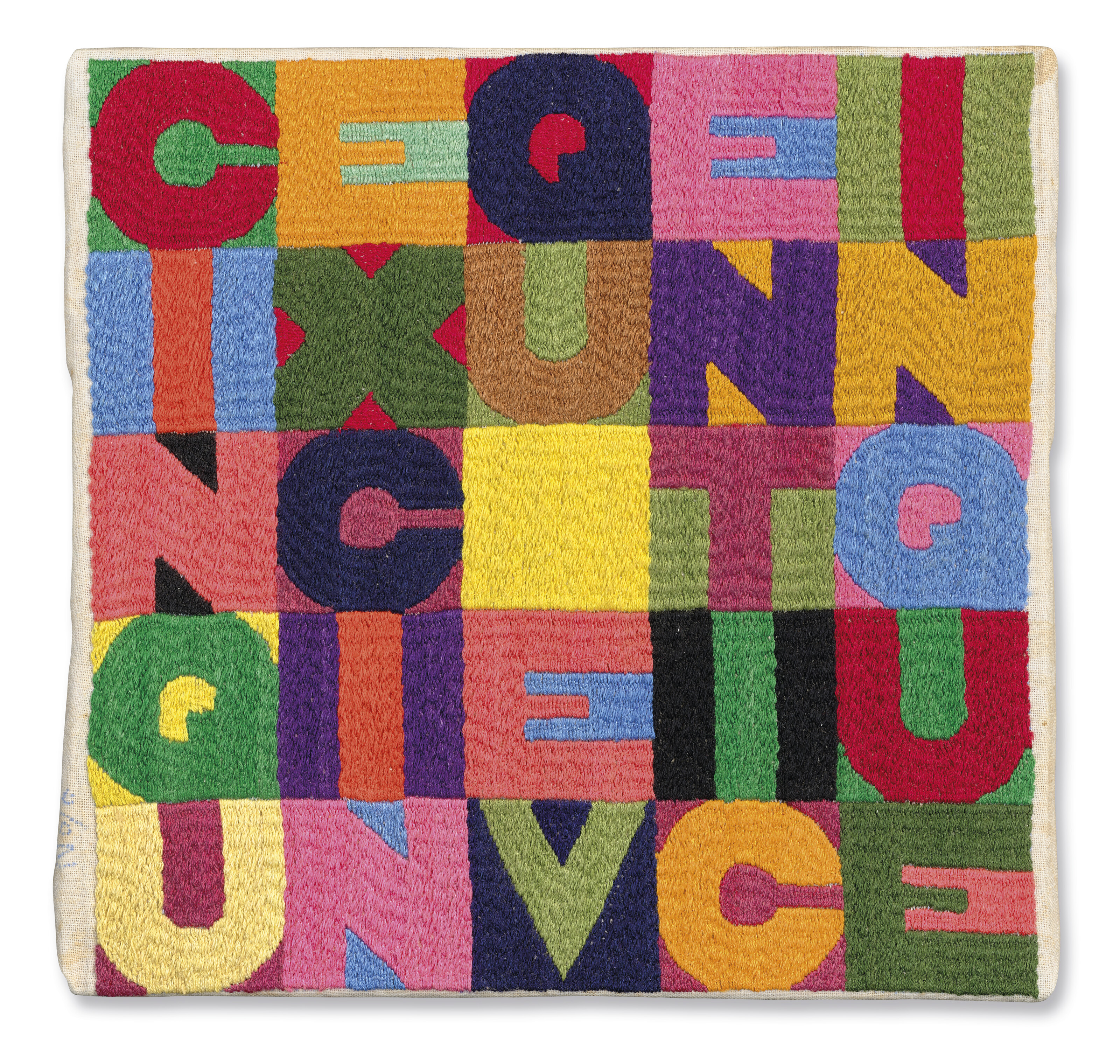 Alighiero Boetti — Cinque x cinque venticinque (пять раз по пятьсот двадцать пять), изображение 10