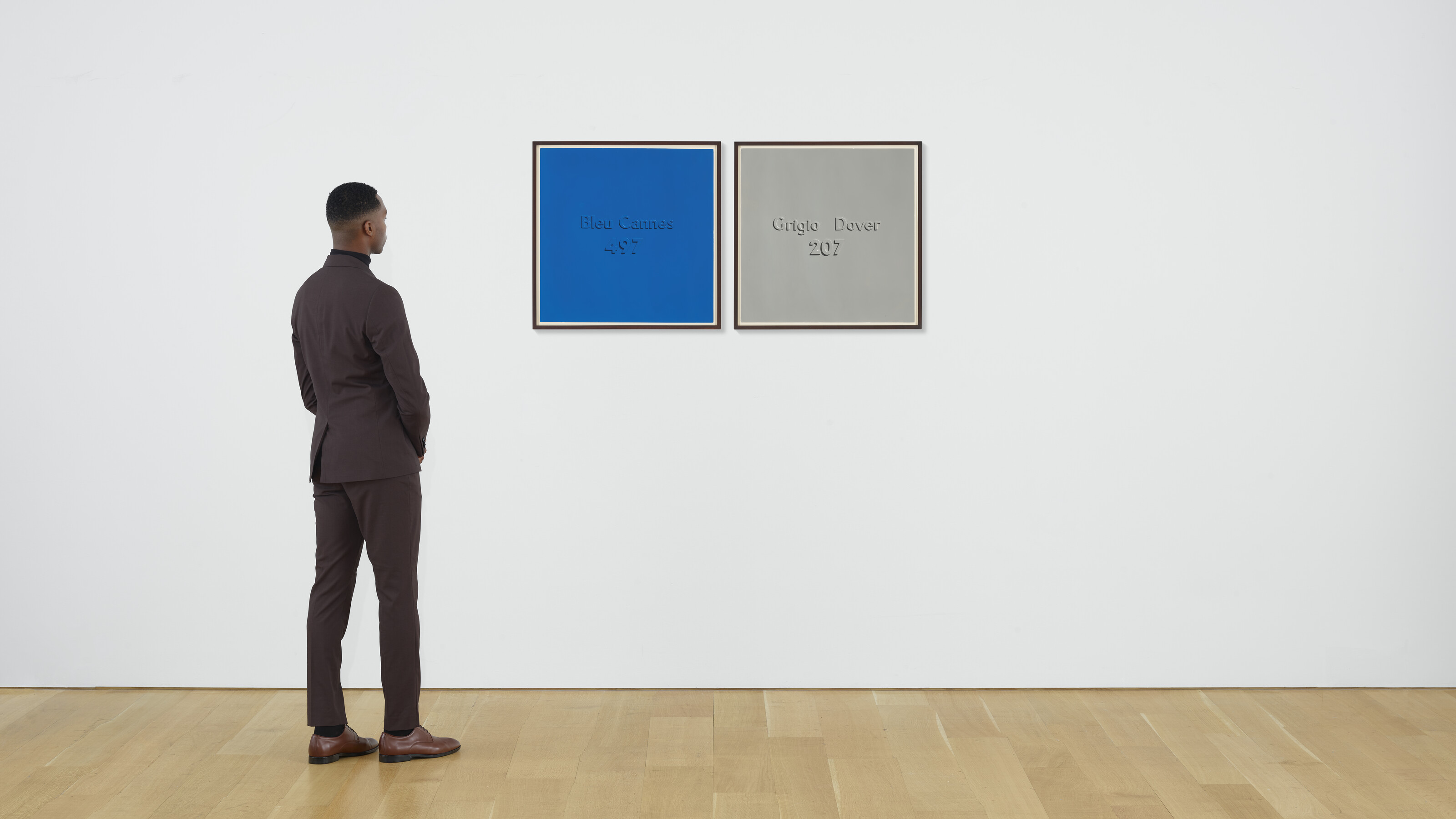 Alighiero Boetti — (i) Bleu Cannes 497, (ii) Grigio Dover 207, изображение 4