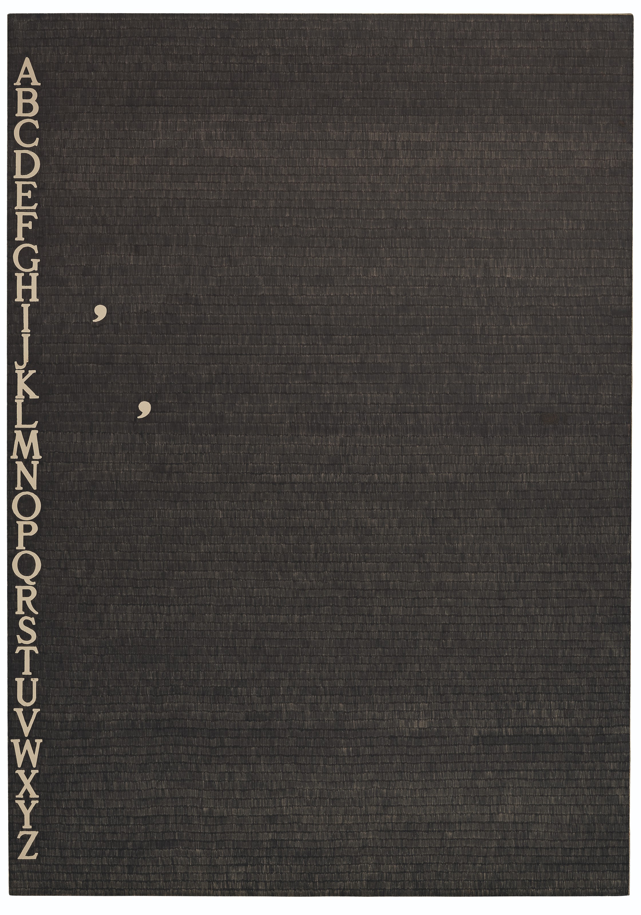 Alighiero Boetti — Постепенное избавление от вредных привычек (Il progressivo svanire della consuetudine), изображение 2