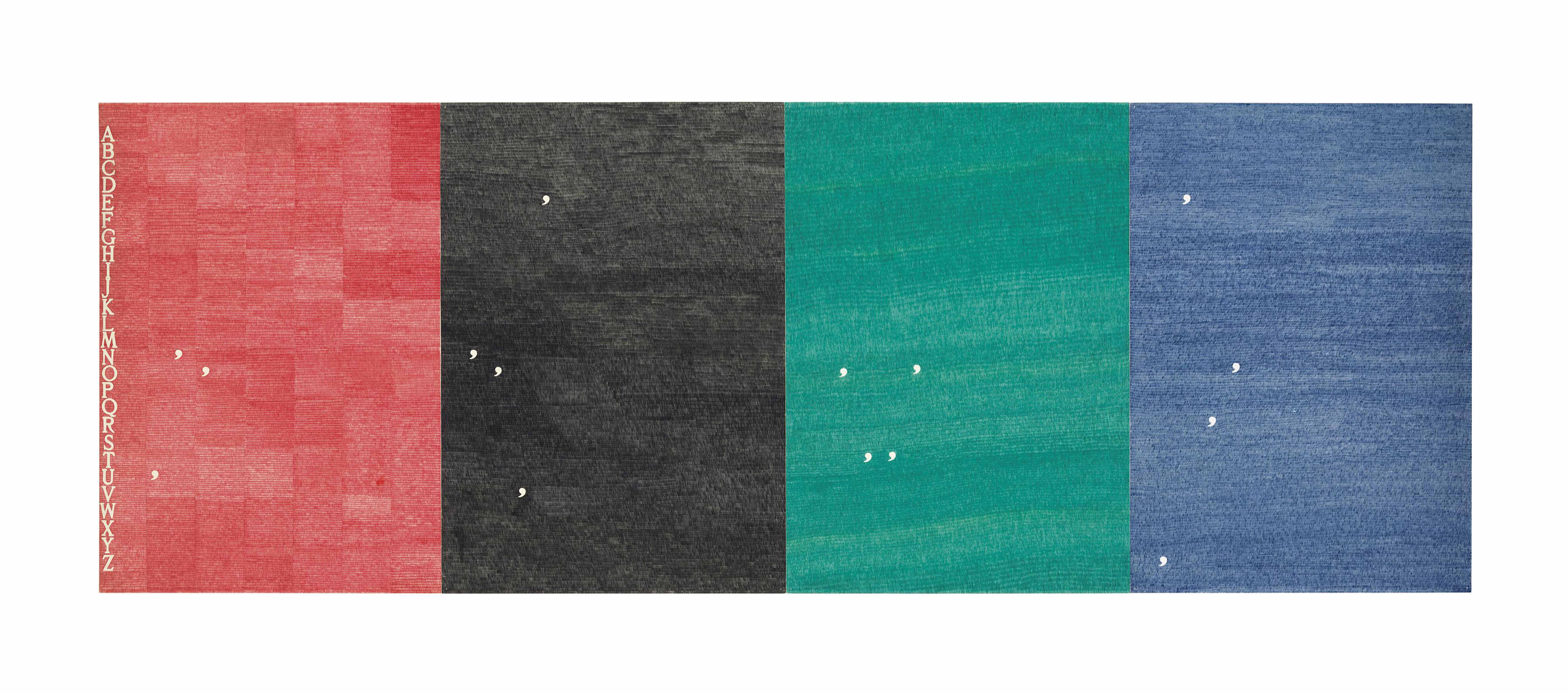 Alighiero Boetti — Уно Нове Отто Зеро (Один Девять Восемь Ноль)