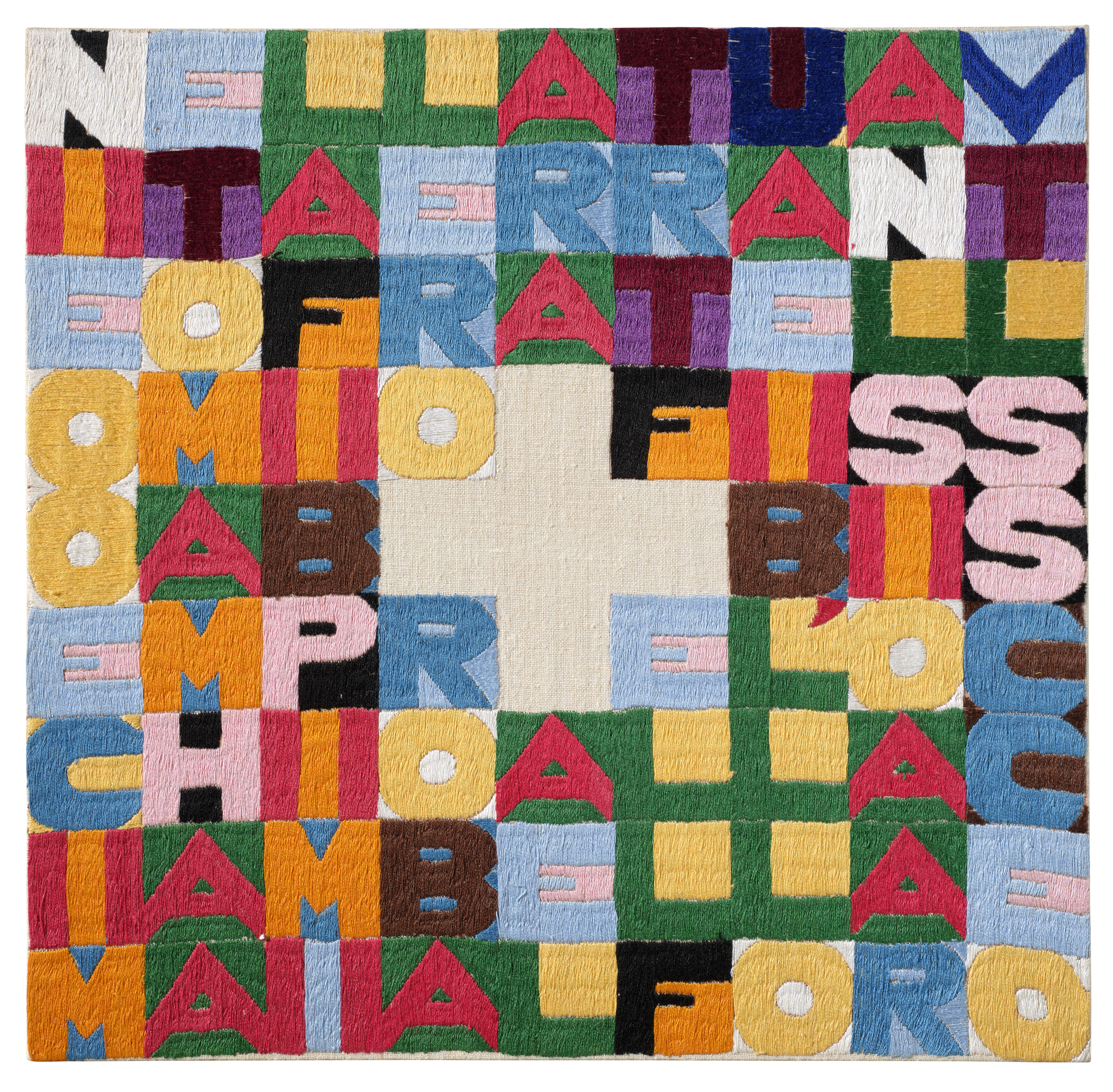 Alighiero Boetti — Нелла была на побегушках у моего брата, когда-то жившего в замке Чамбелла и Май аль форо