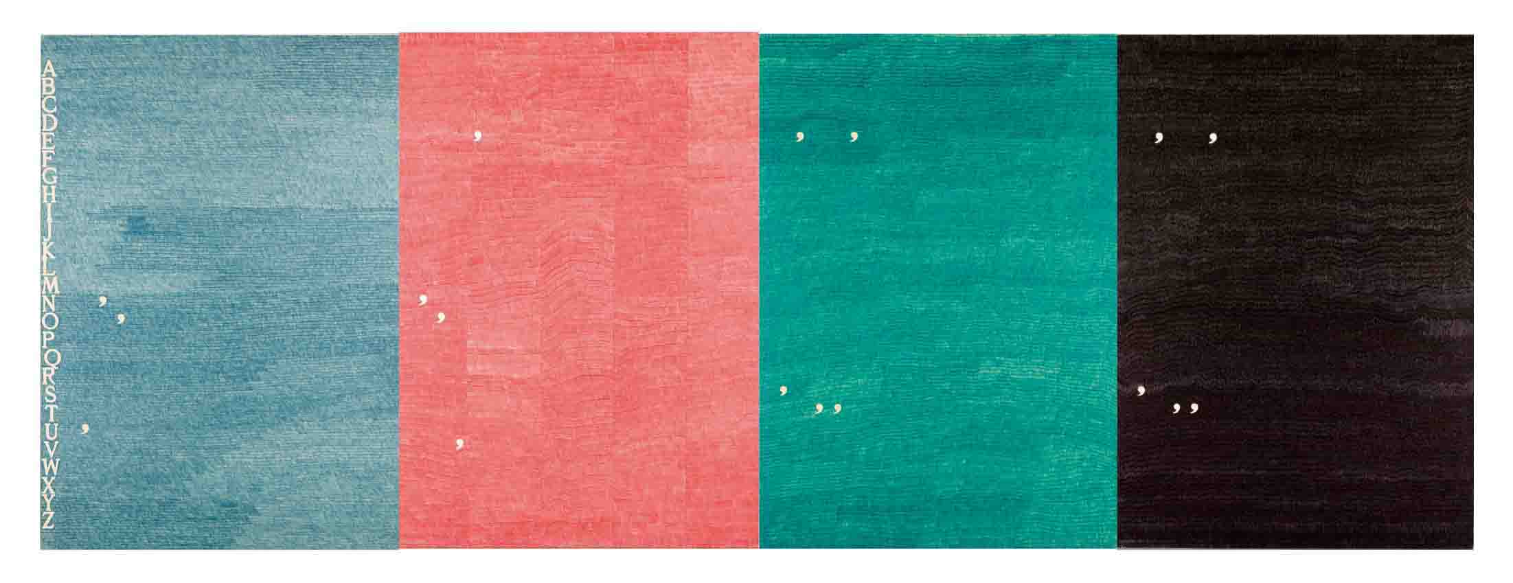 Alighiero Boetti — Уно нове, сетте, сетте (Один, Девять, Семь, Семь)