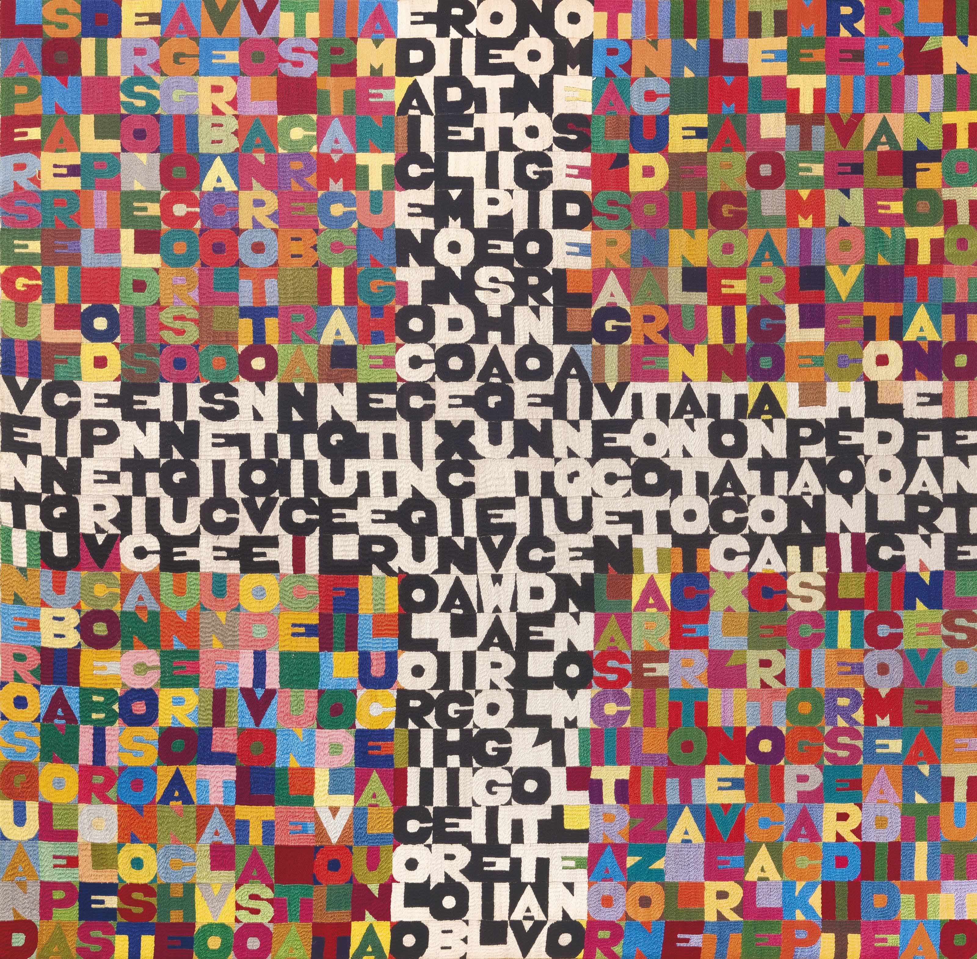 Alighiero Boetti — Оги, я не хочу, чтобы кто-то отдал мне жизнь, чтобы кто-то отдал тысячелетие назад.