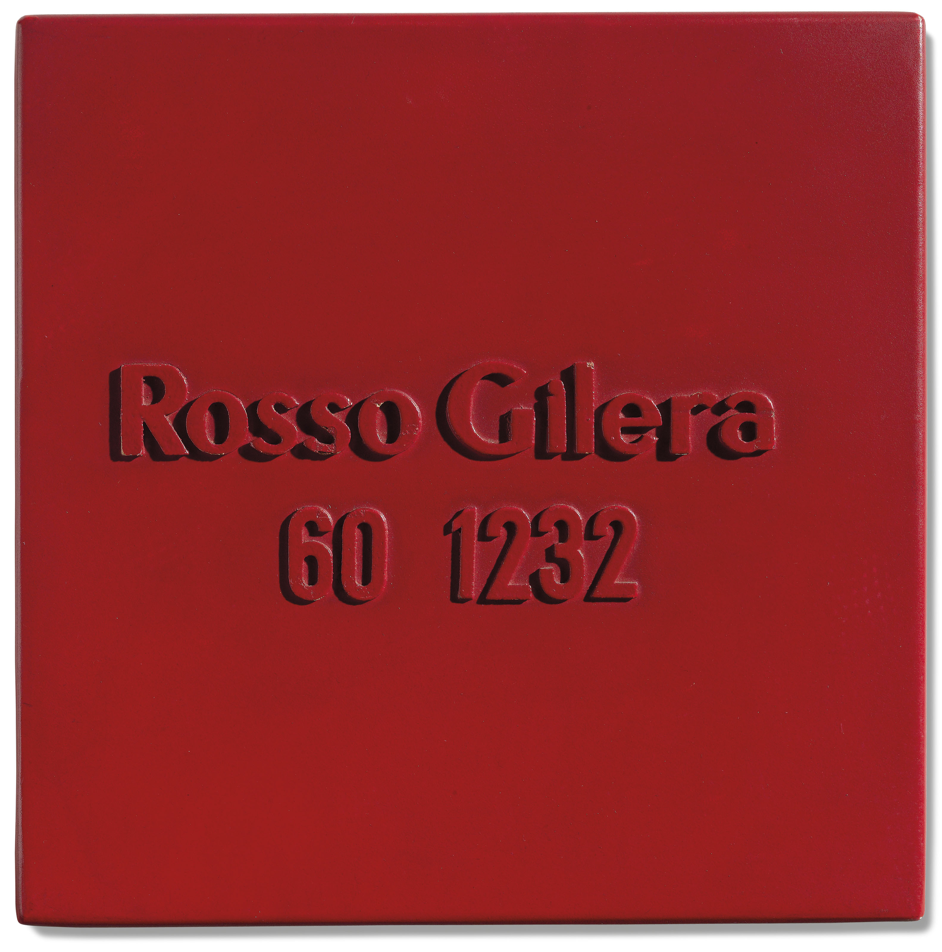 Alighiero Boetti — (i) Россо Гилера 60 1232 (ii) Россо Гуцци 60 1305, изображение 2