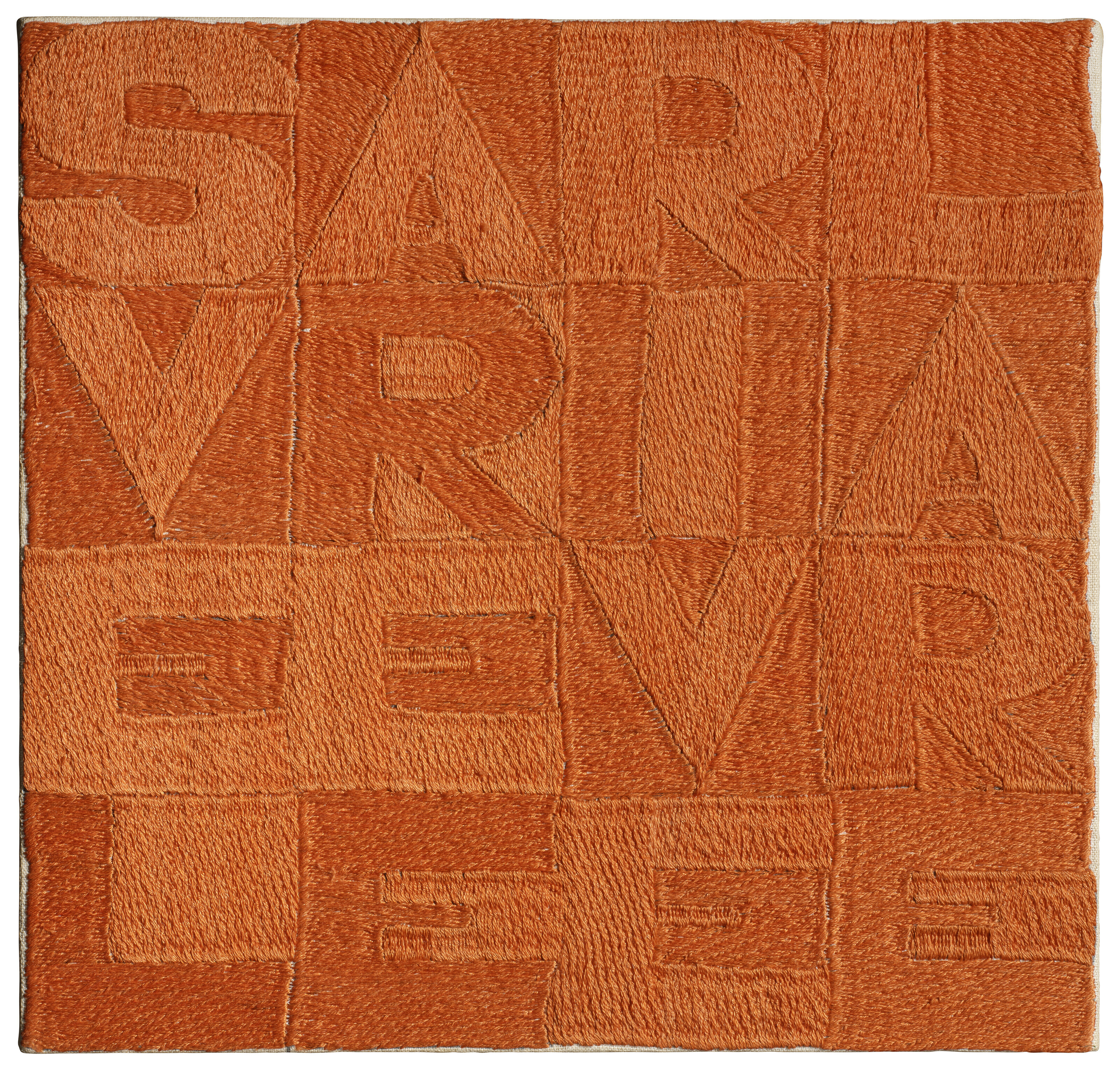 Alighiero Boetti — Стройная и ровная
