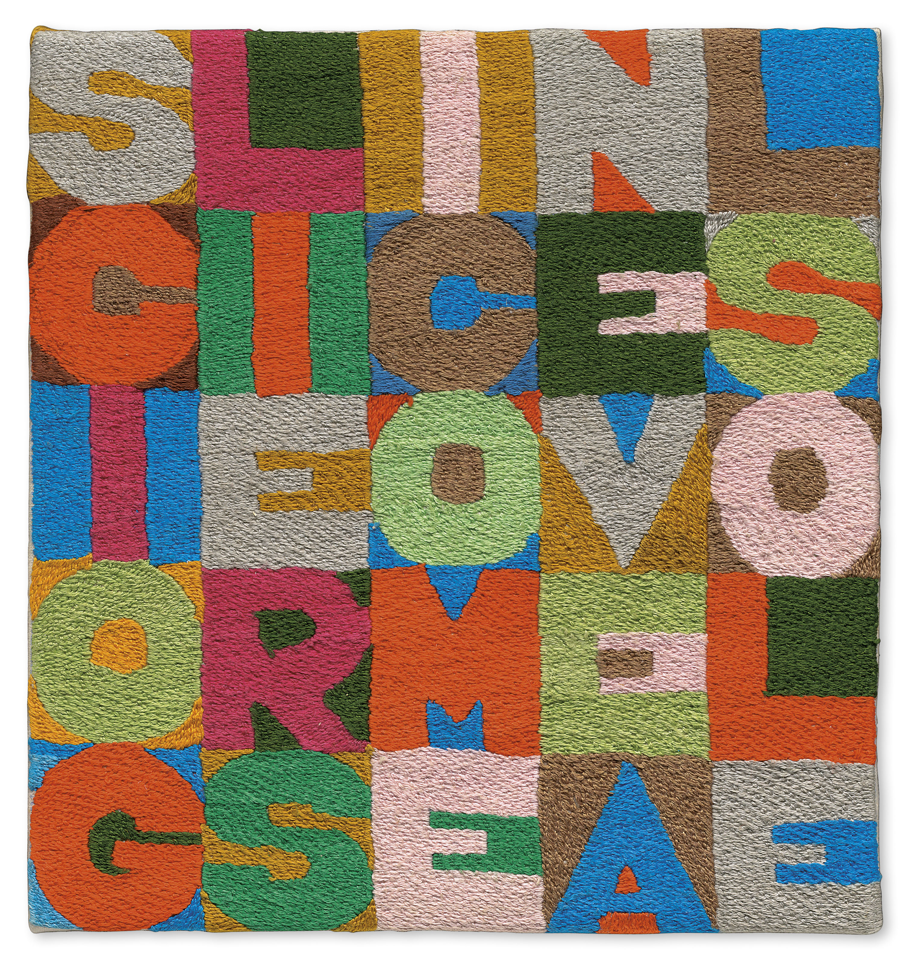 Alighiero Boetti — Сциоглиерсы приходят почти одни (тают, как снег на солнце)., изображение 2