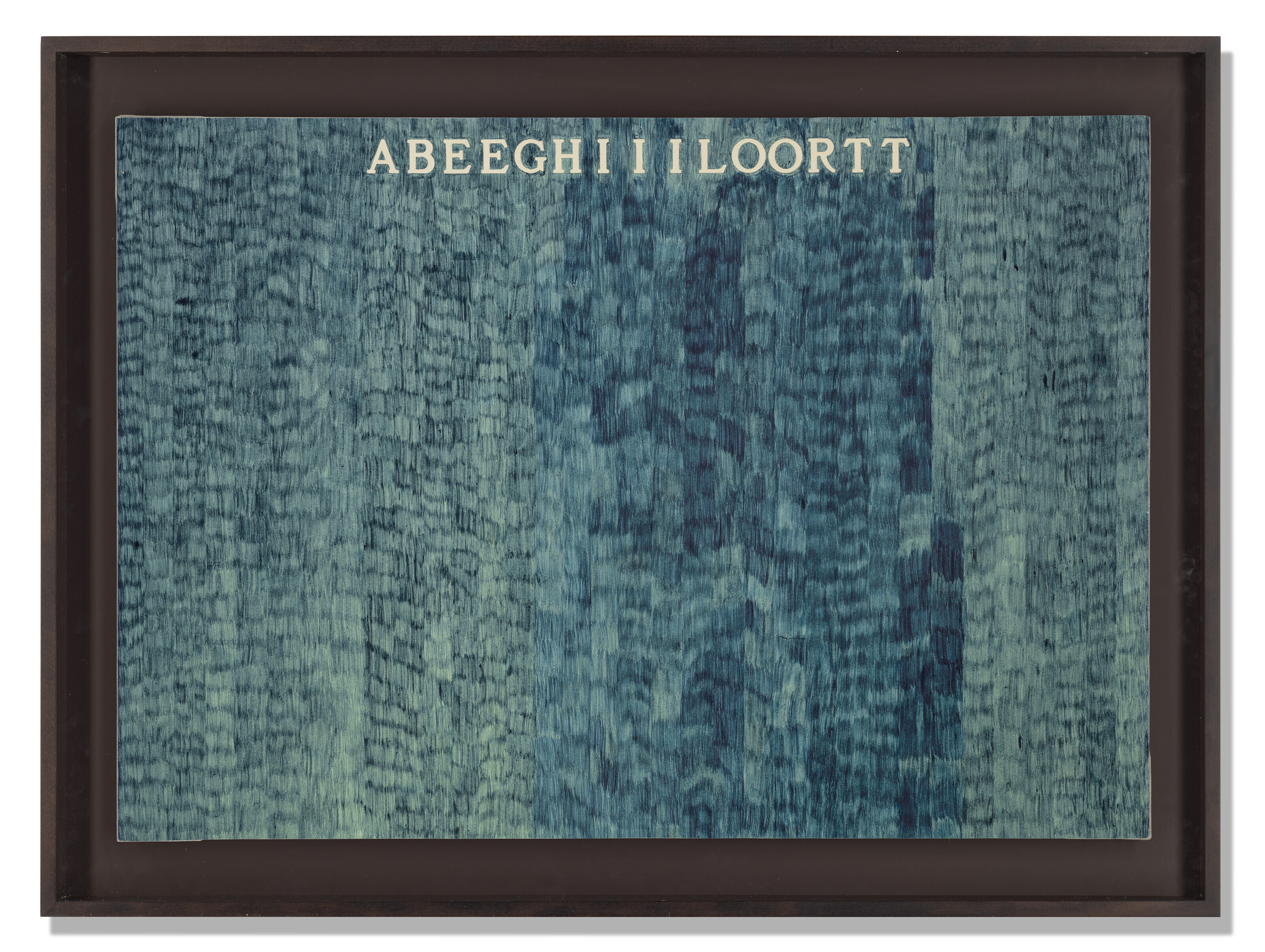 Alighiero Boetti — АБЕЕГХИИИЛОО РТТ, изображение 2