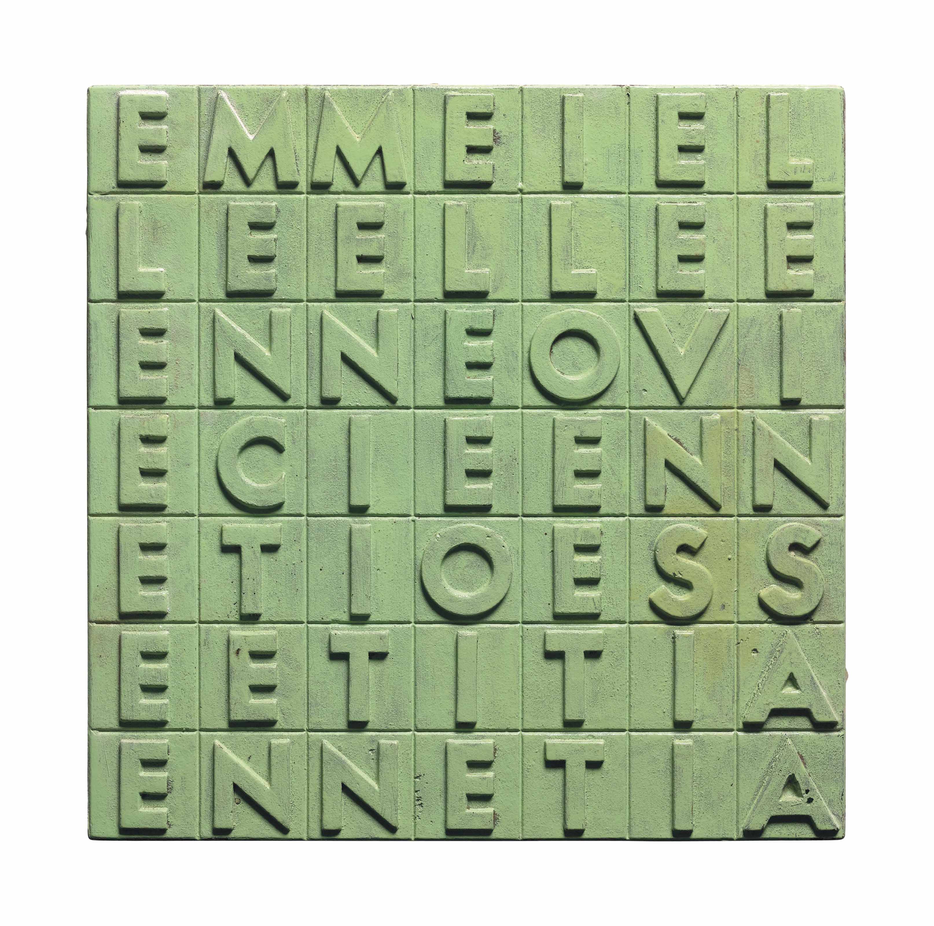 Alighiero Boetti — ЭММА и ЭЛЛЬ-ЭЛЛЬ Э...