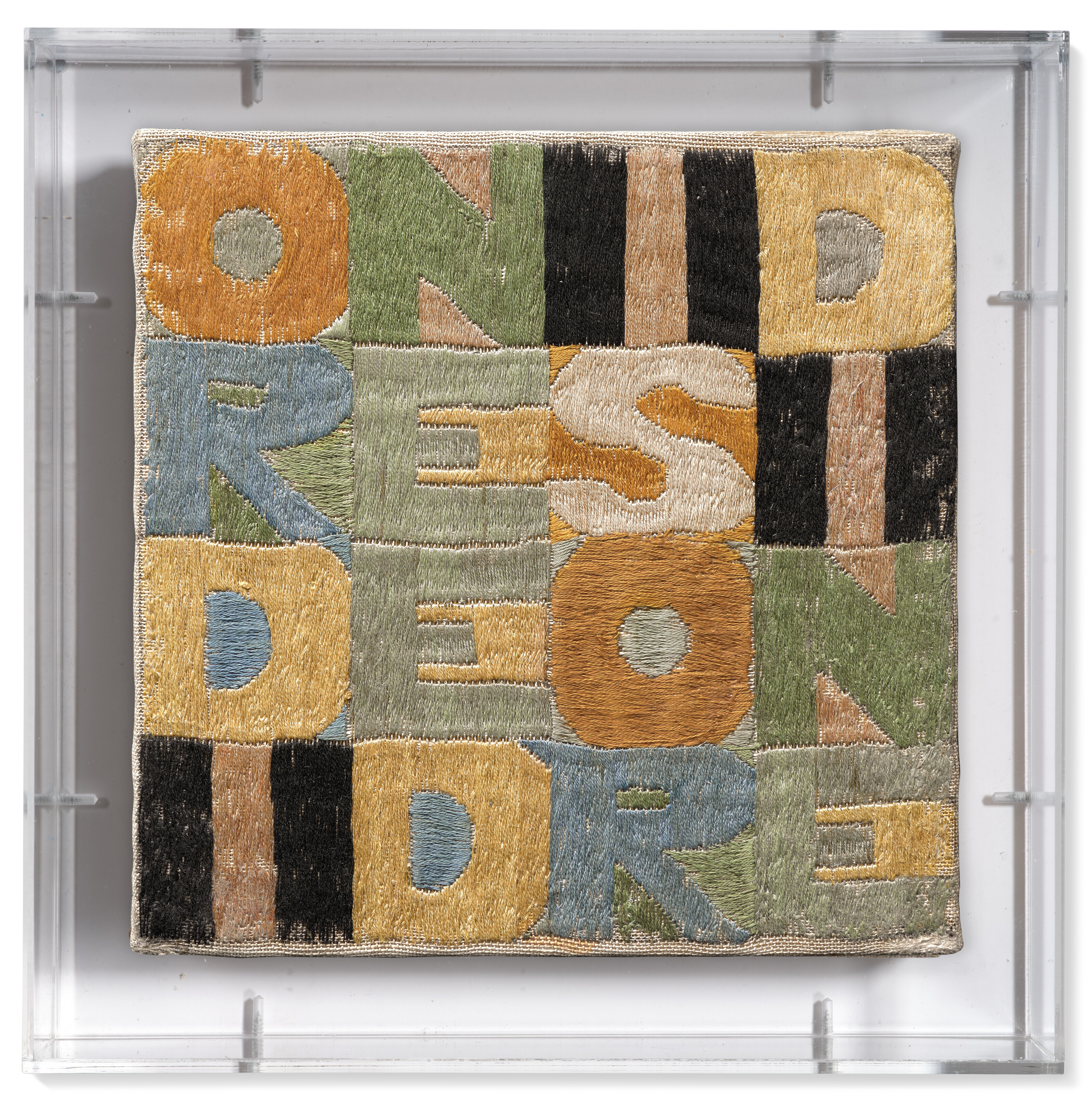 Alighiero Boetti — Упорядочивать или дезорганизовывать, изображение 2