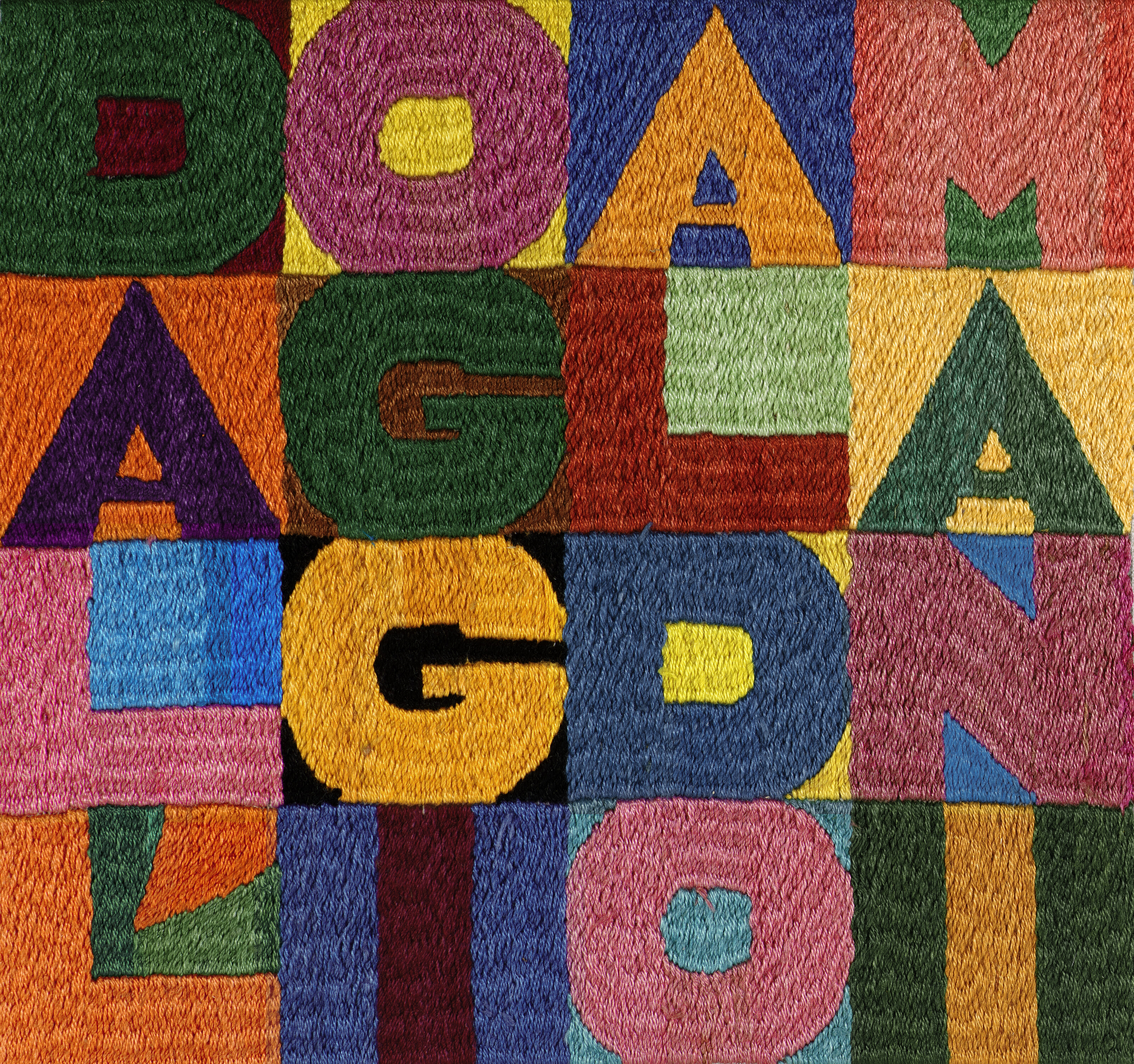 Alighiero Boetti — Далл'огги аль Домани (С сегодняшнего дня по завтрашний), изображение 1