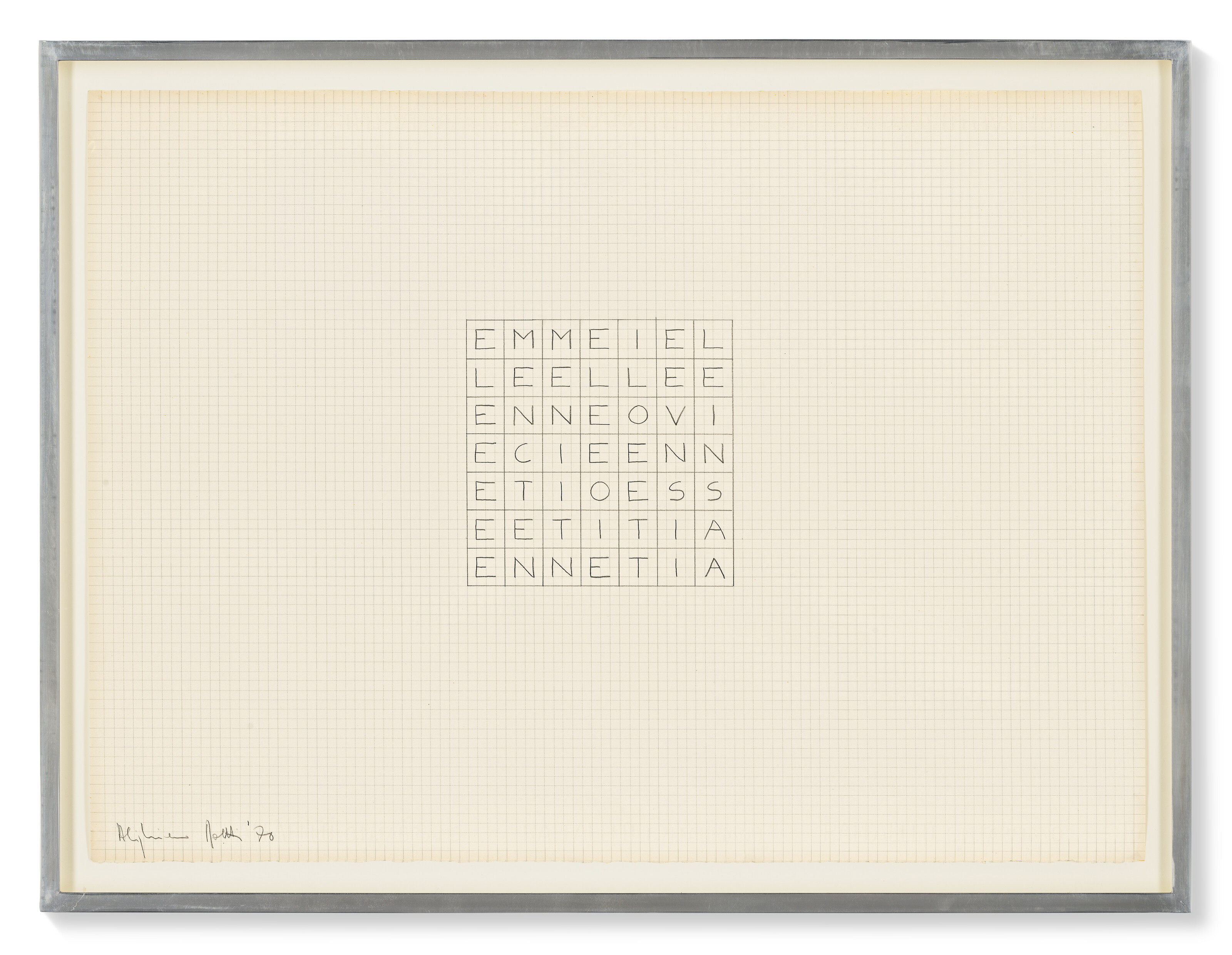 Alighiero Boetti — ЭММА и ЭЛЛЬ-ЭЛЛЬ Э..., изображение 2