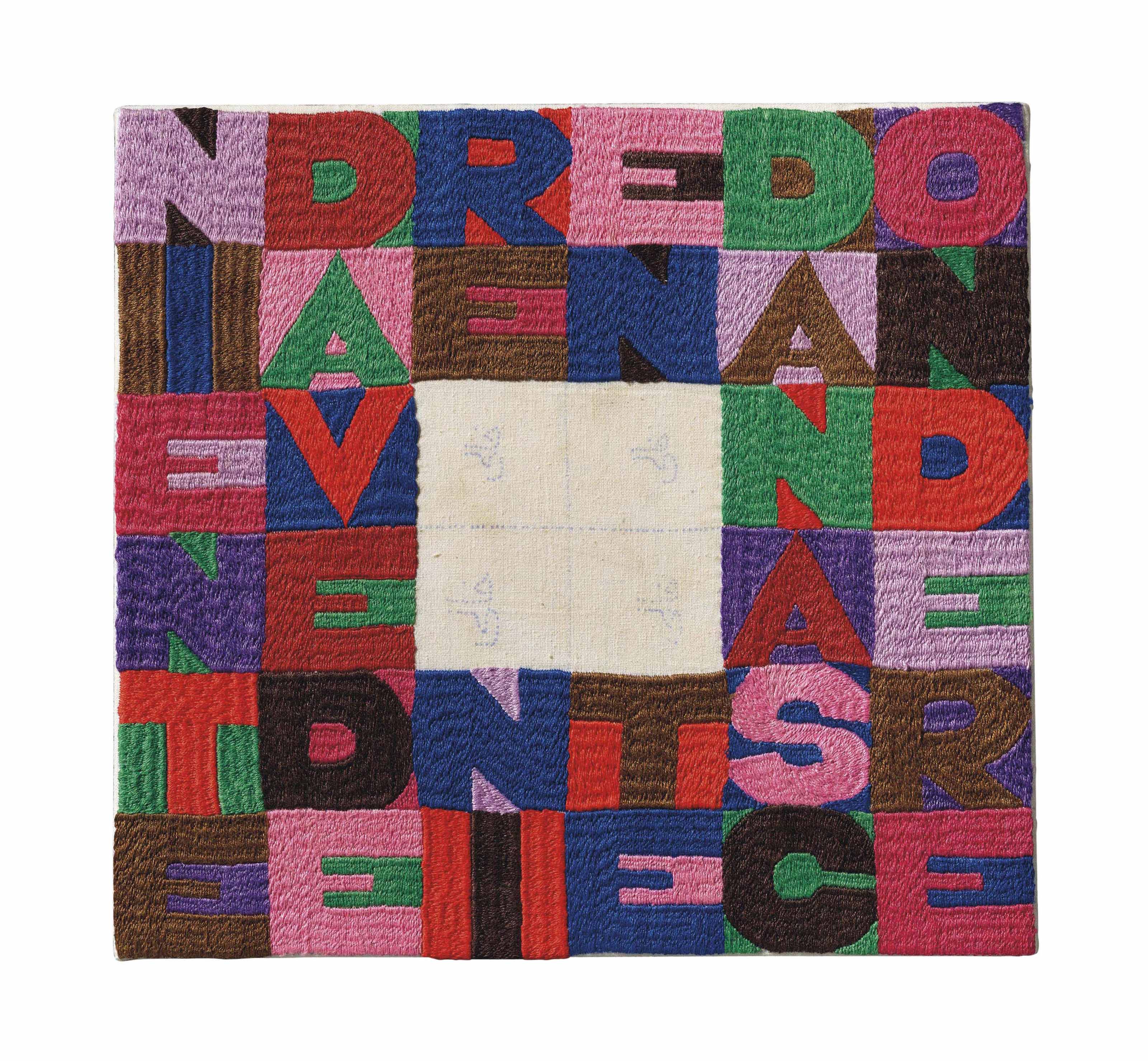 Alighiero Boetti — Ниэнте-да-ведере, ниэнте-да-наскондере