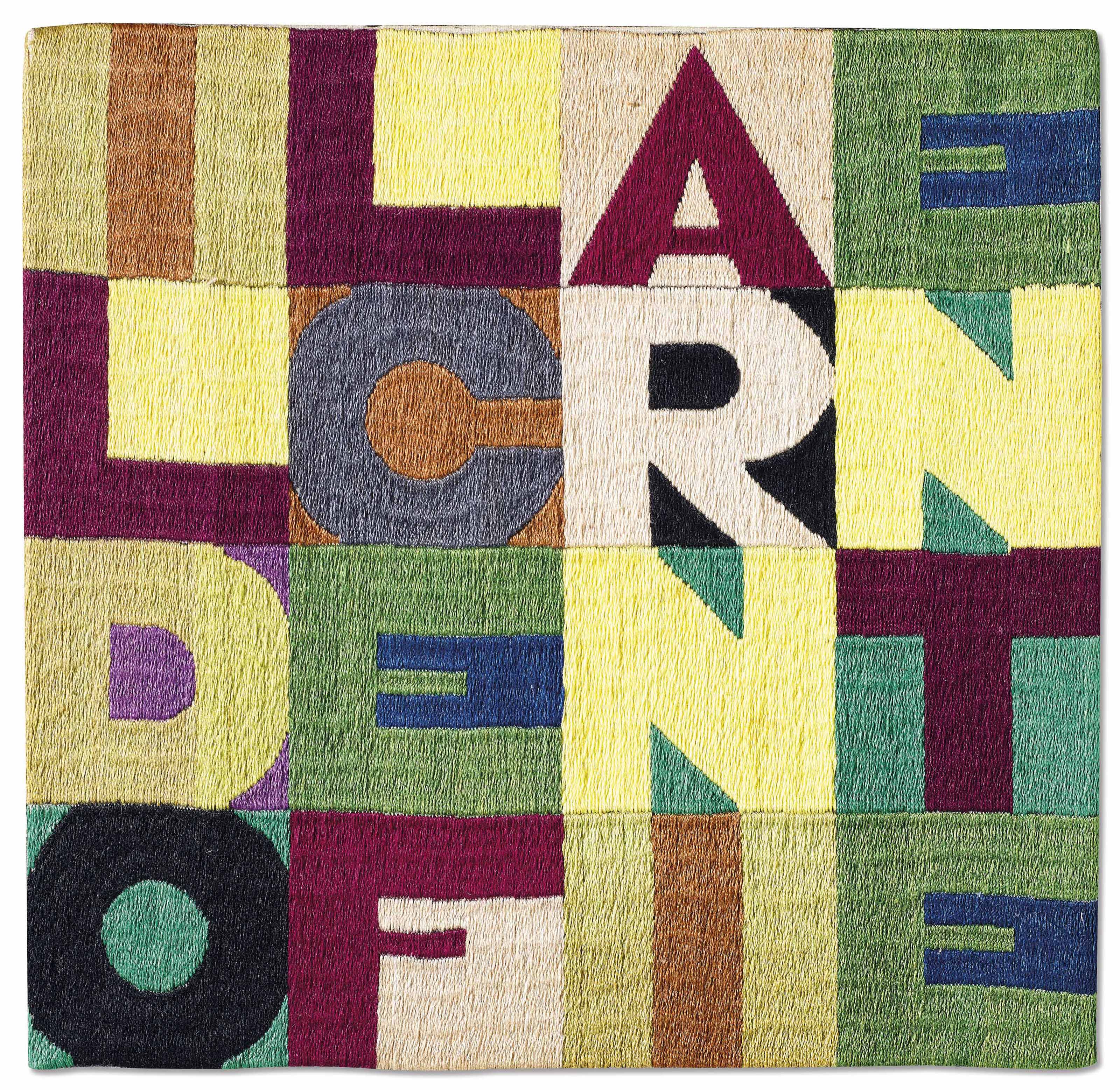 Alighiero Boetti — Il Dolce far niente (Сладкое безделье)