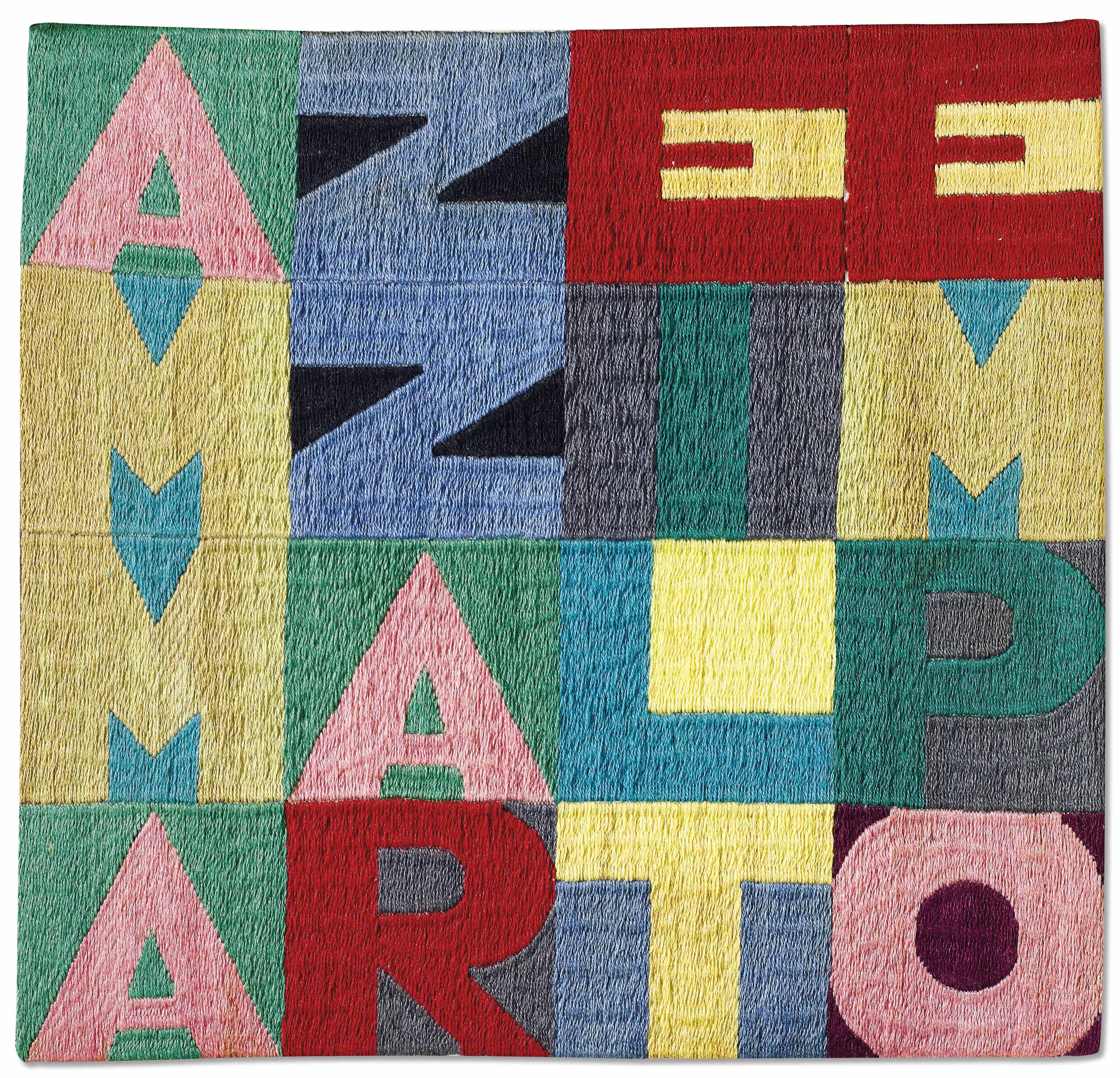 Alighiero Boetti — Развлекаться в темпе (Чтобы убить время)
