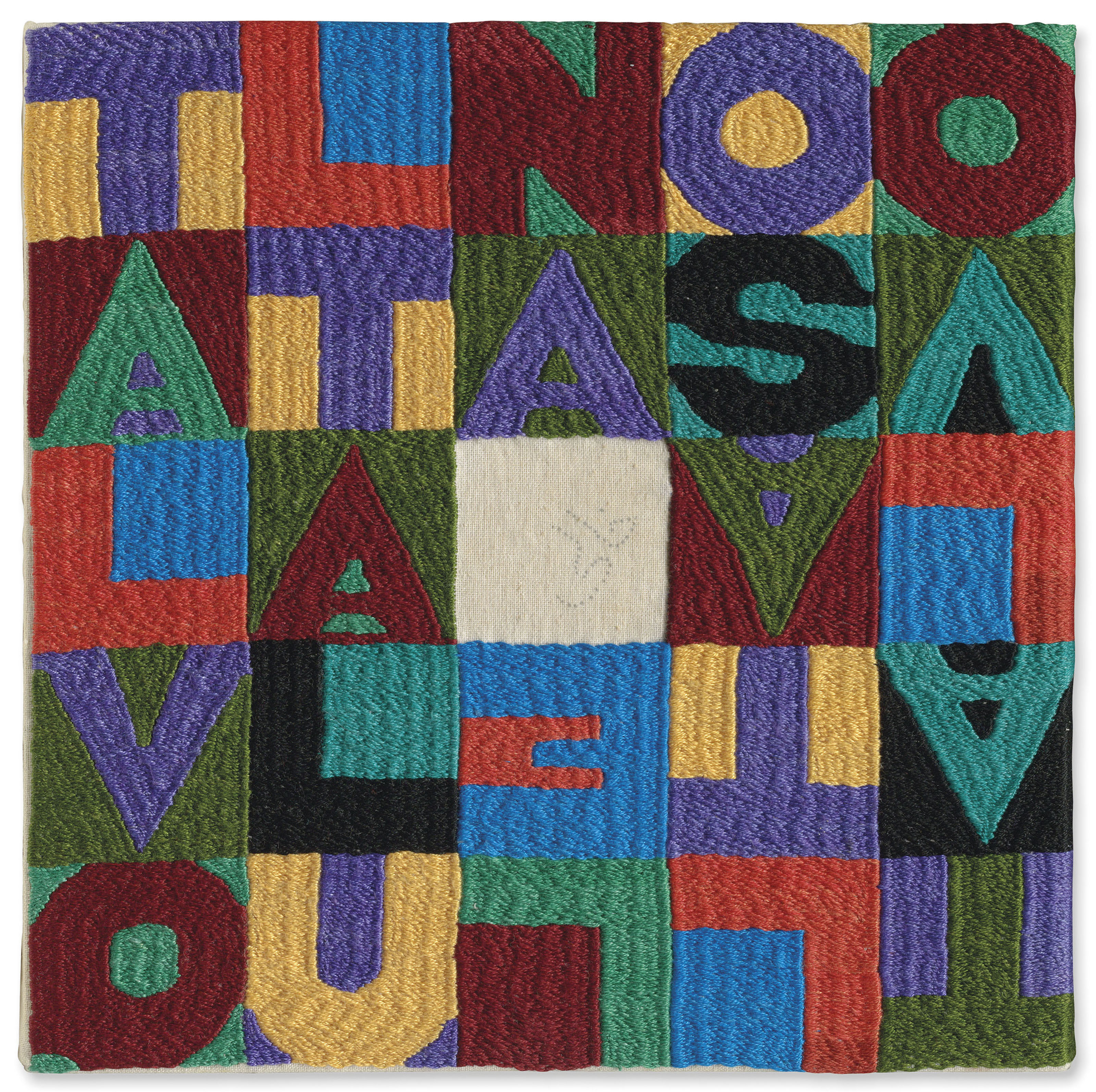 Alighiero Boetti — Талвольта соле талвольта луна (иногда Солнце, иногда Луна)