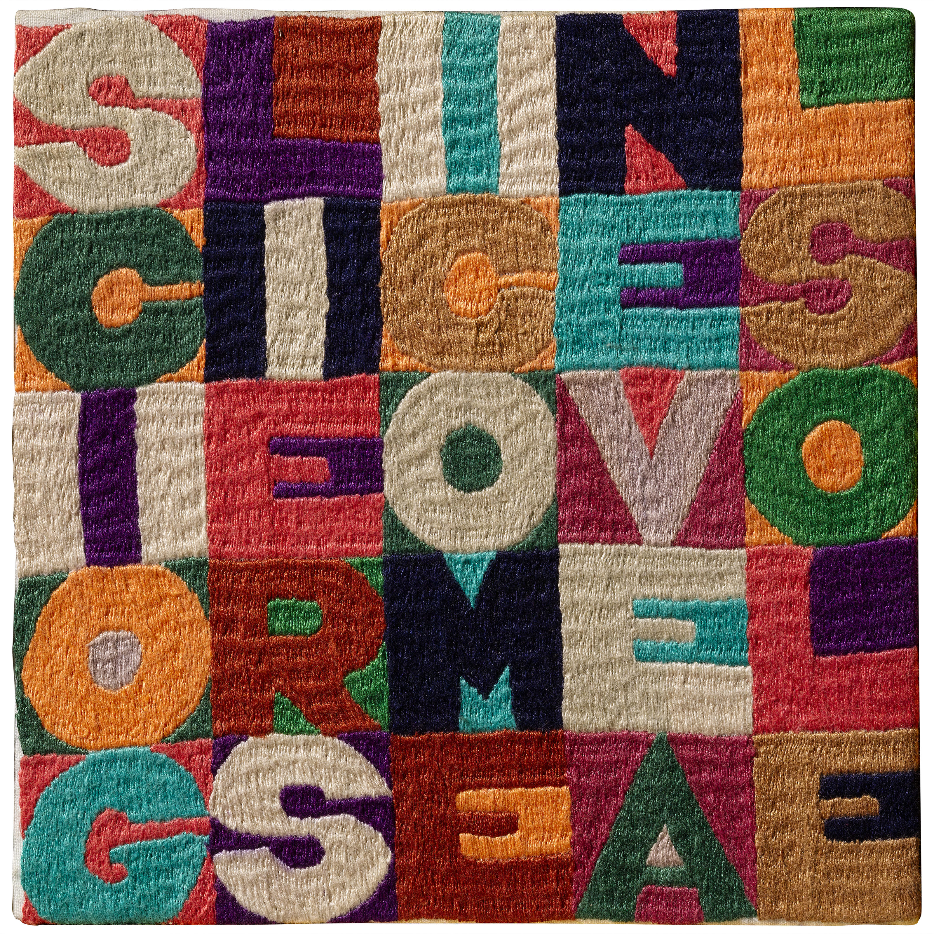 Alighiero Boetti — Сциоглиерсы приходят почти целиком (тают, как снег на солнце).