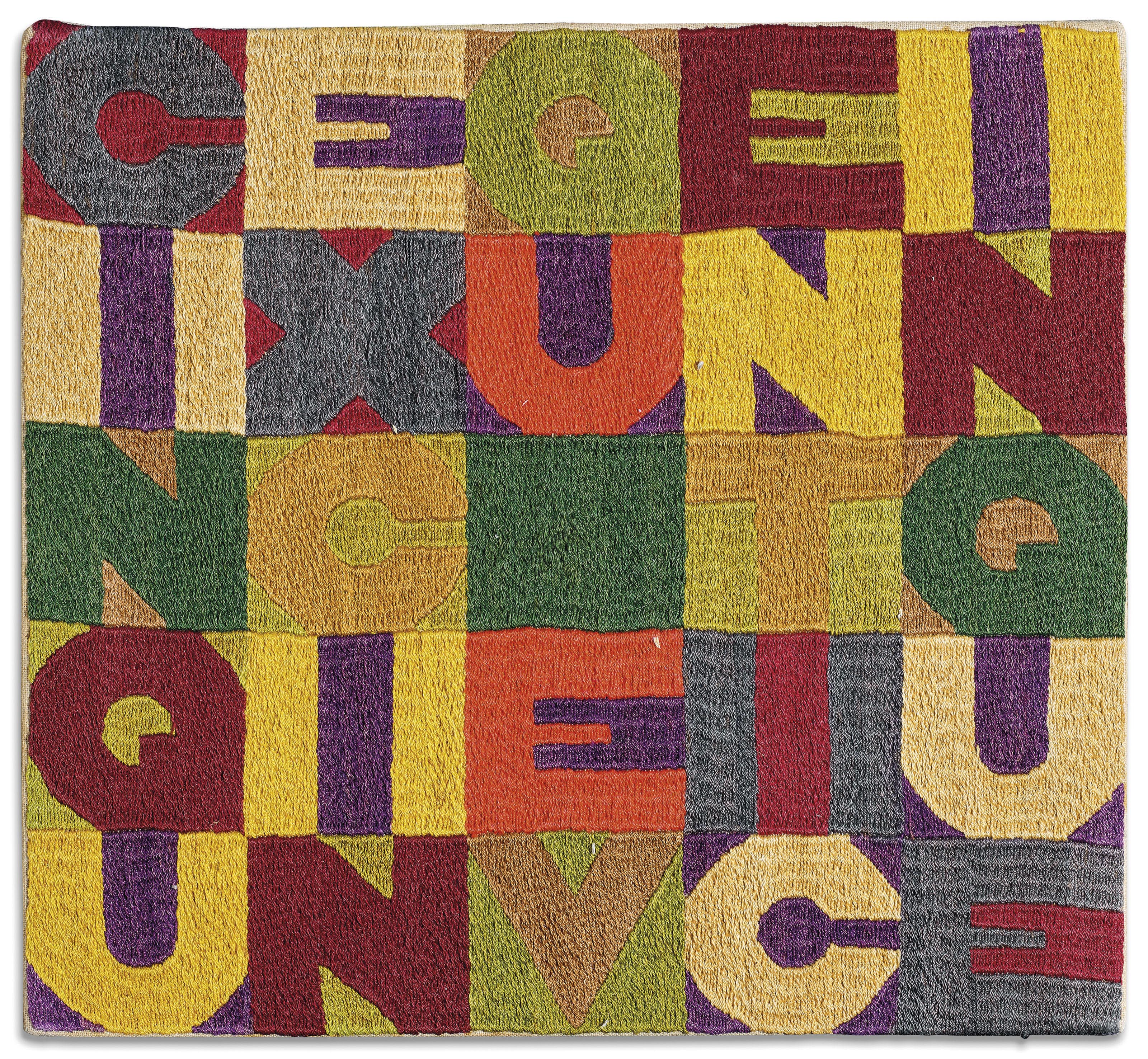 Alighiero Boetti — Чинкве-чинкве-венецианке (пять на пять двадцать пять)