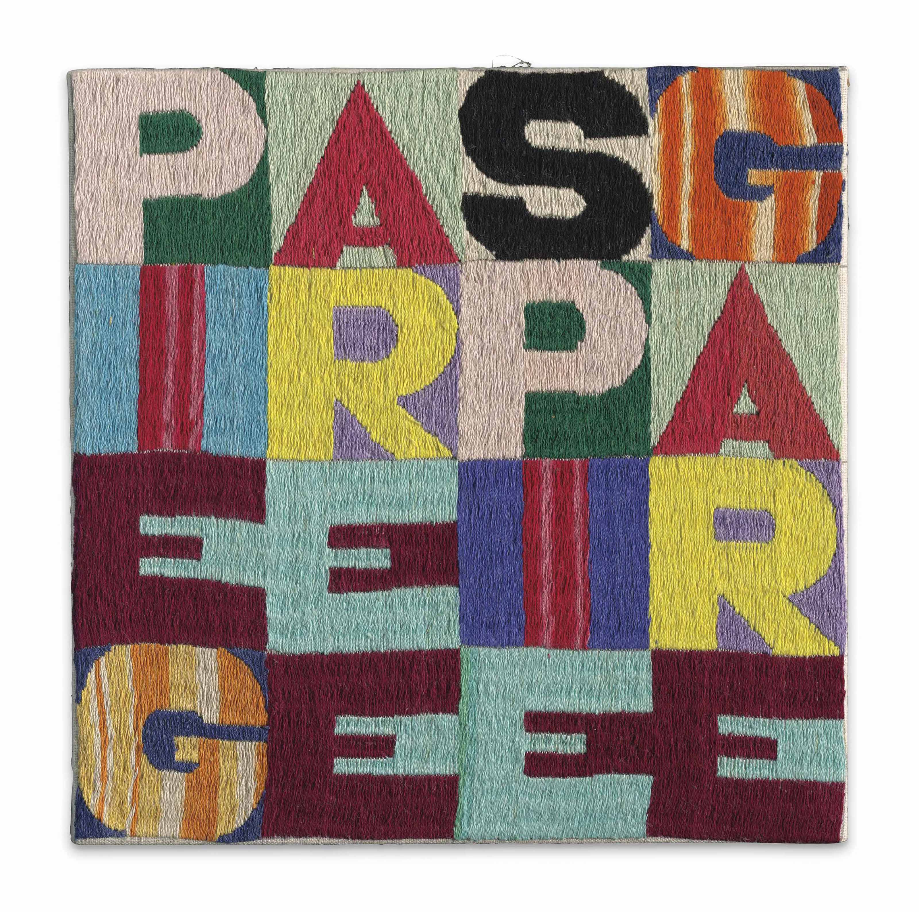 Alighiero Boetti — Складывать и разгибать (складывать и разгибать
